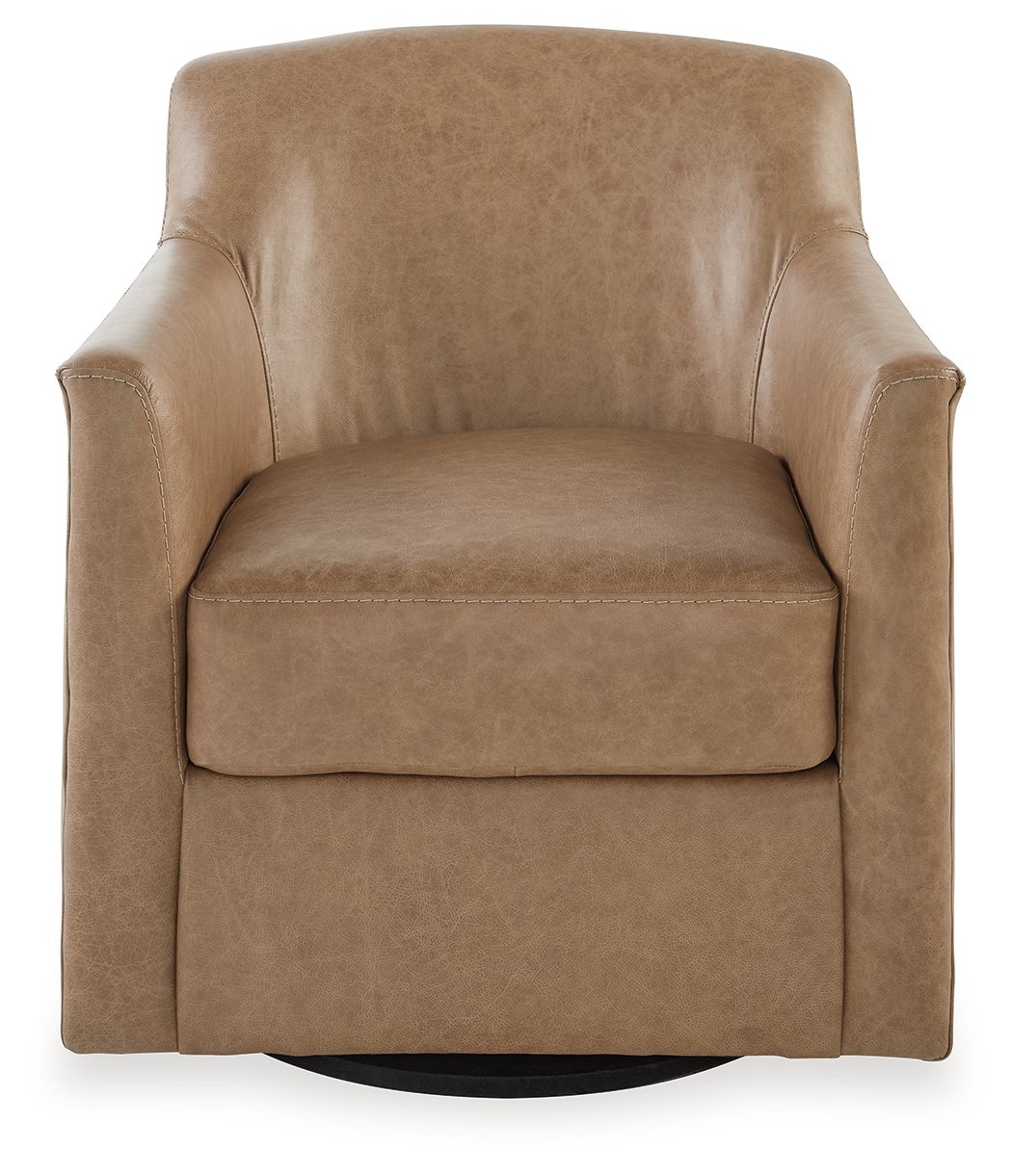 Bradney - Swivel Accent Chair - Tumbleweed