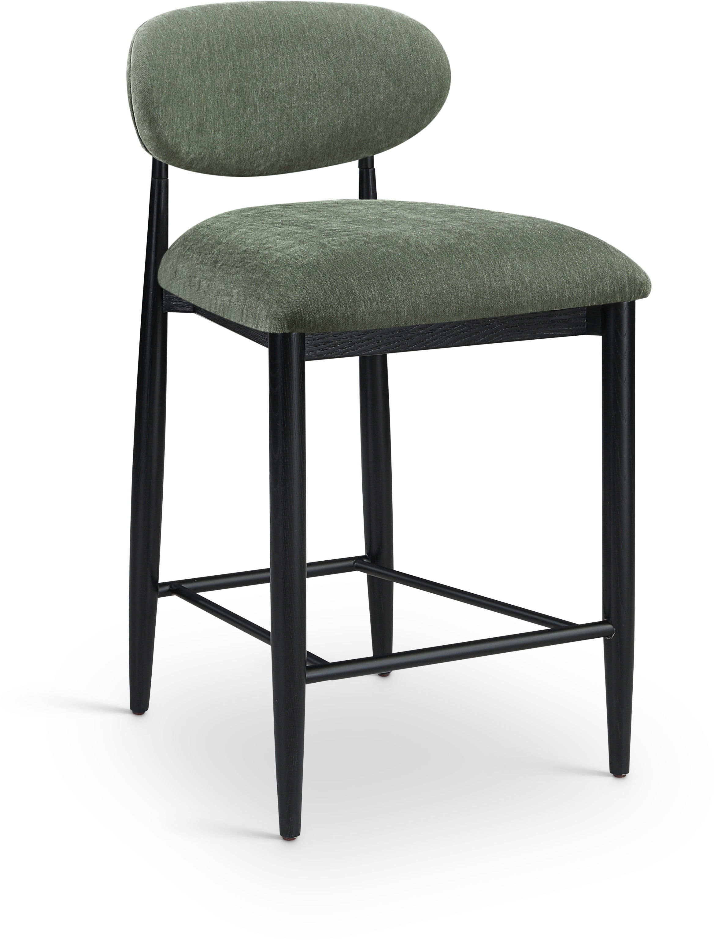 Riccio - Upholstered Stool - Olive