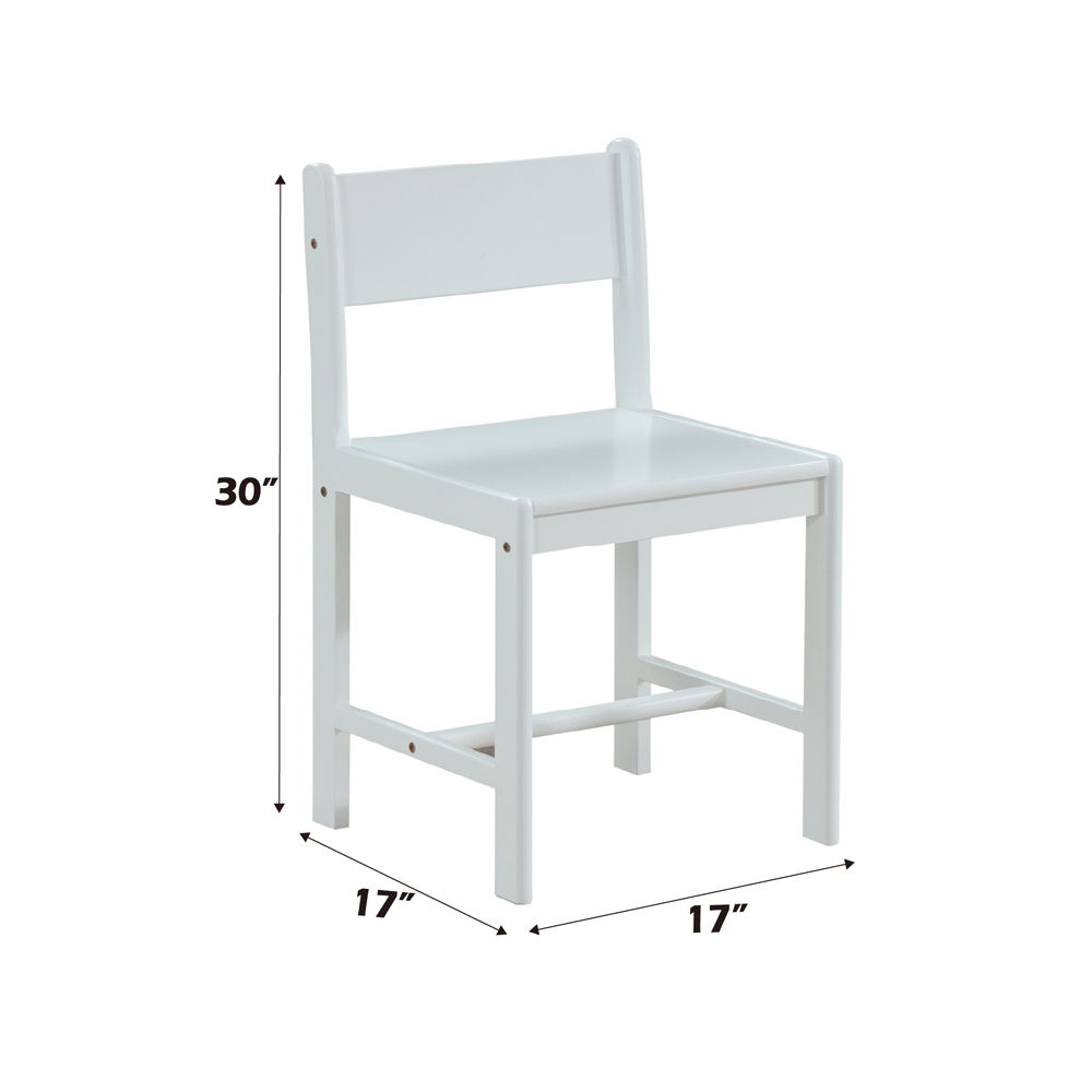 Ragna - Chair - White, white, view 3