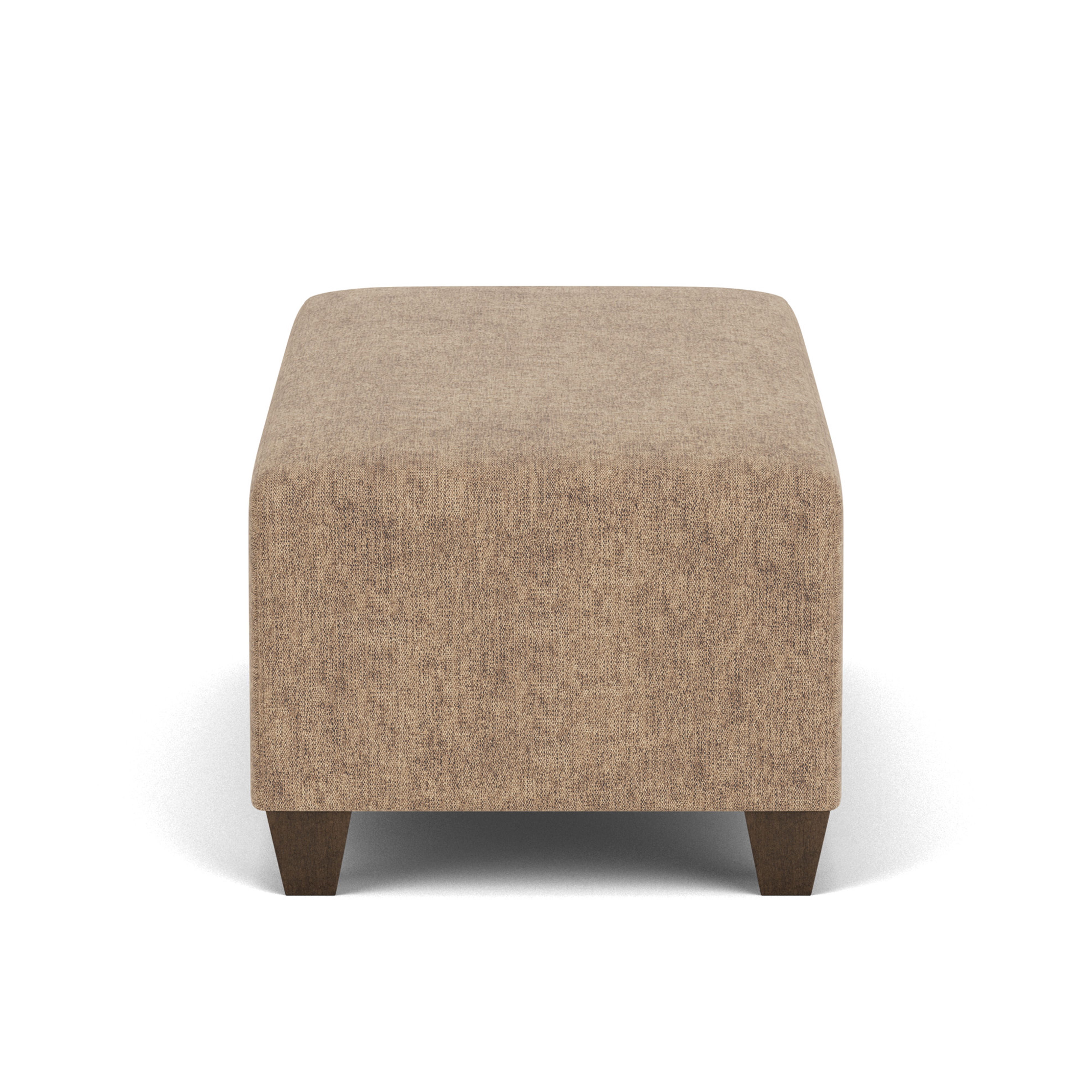 Cascade - Fabric Rectangular Cocktail Ottoman, light gray, view 7