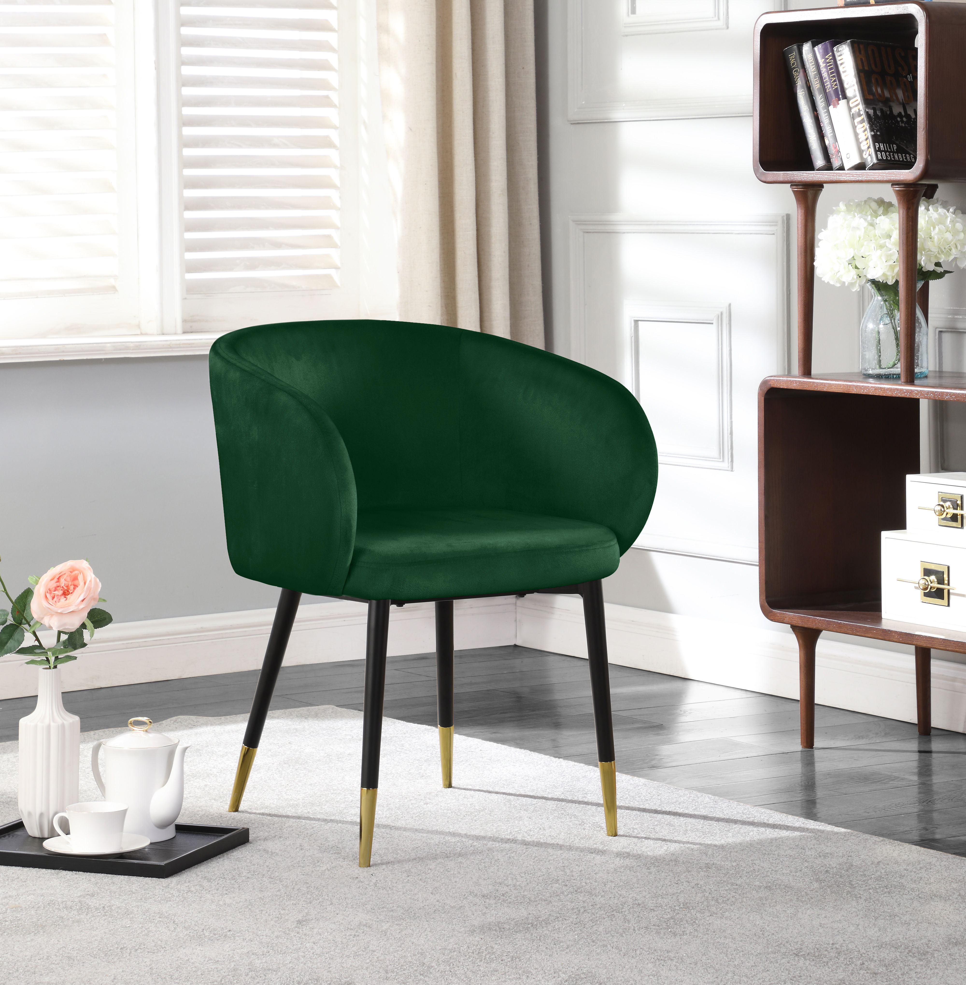 Louise - Dining Chair - Green