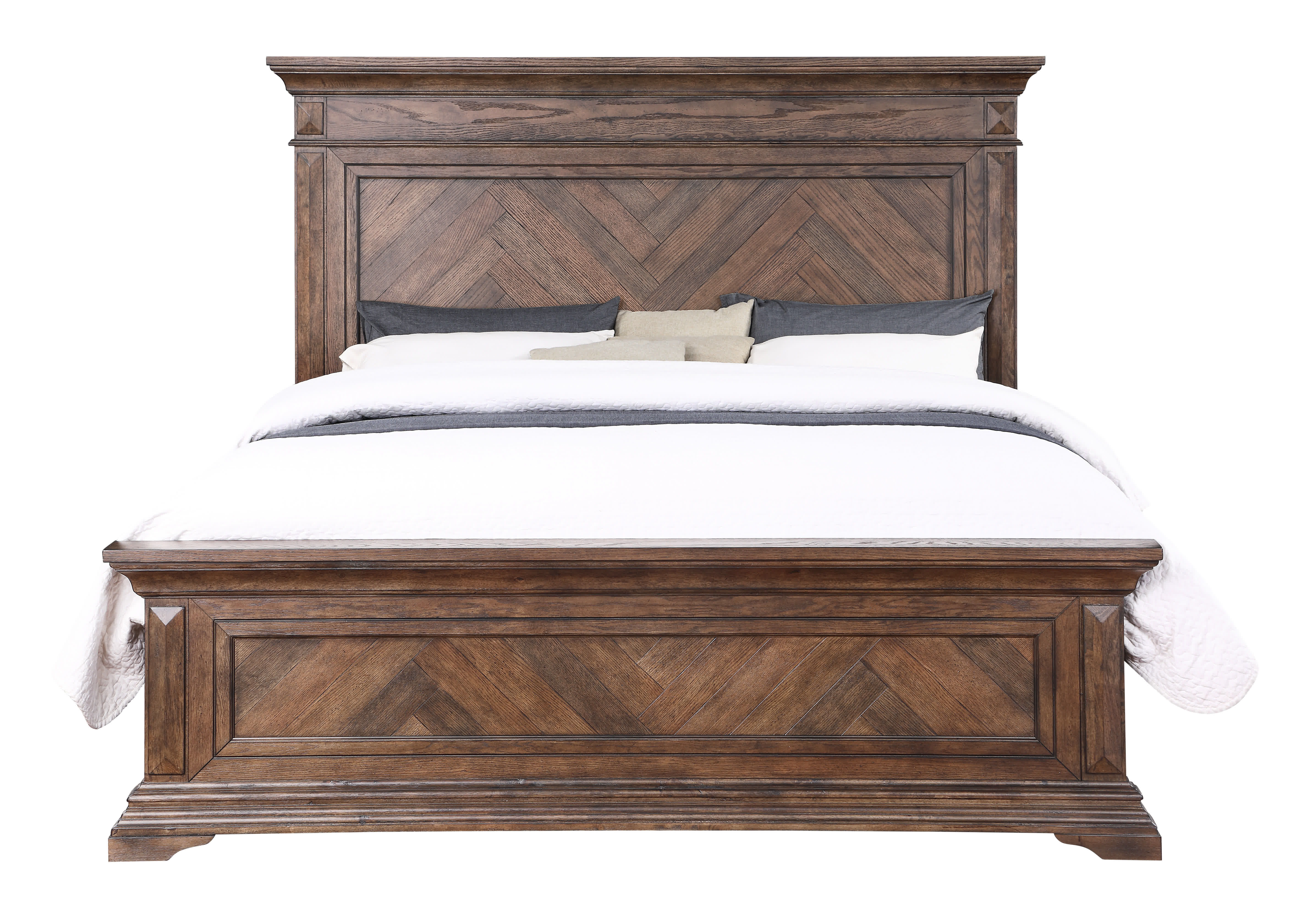 Mar Vista - 6/6 Eastern King Bed - Walnut