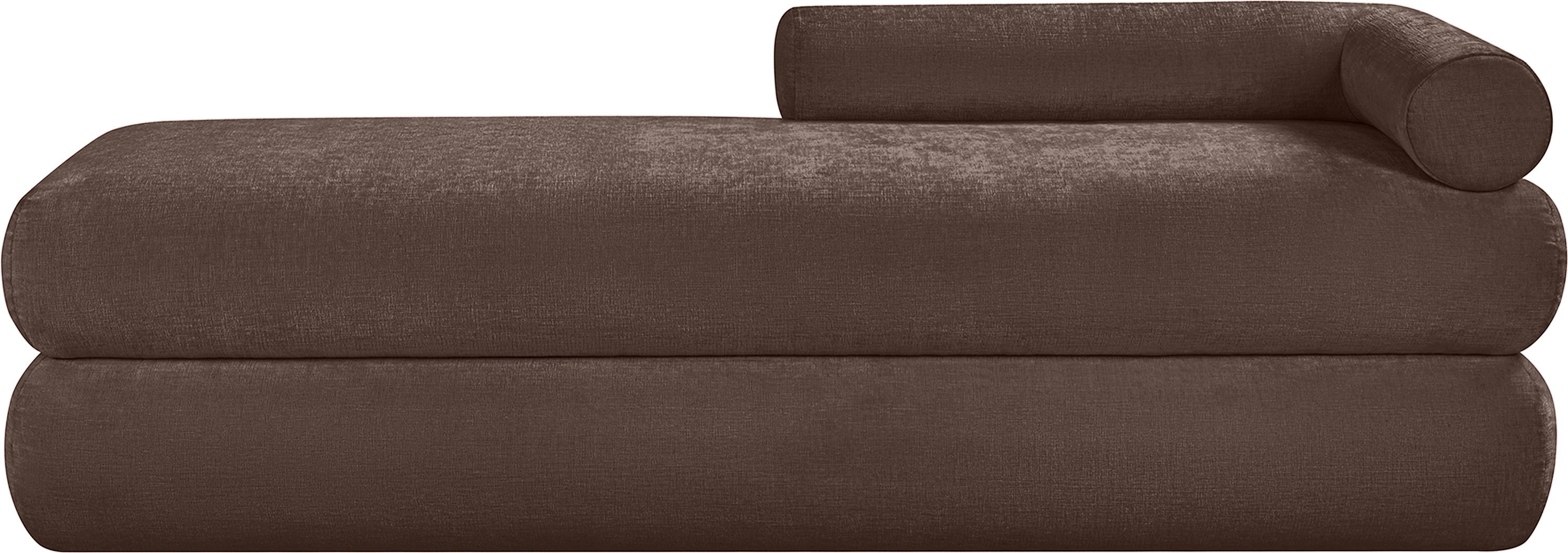 Kennedy - Chenille Bench - Brown