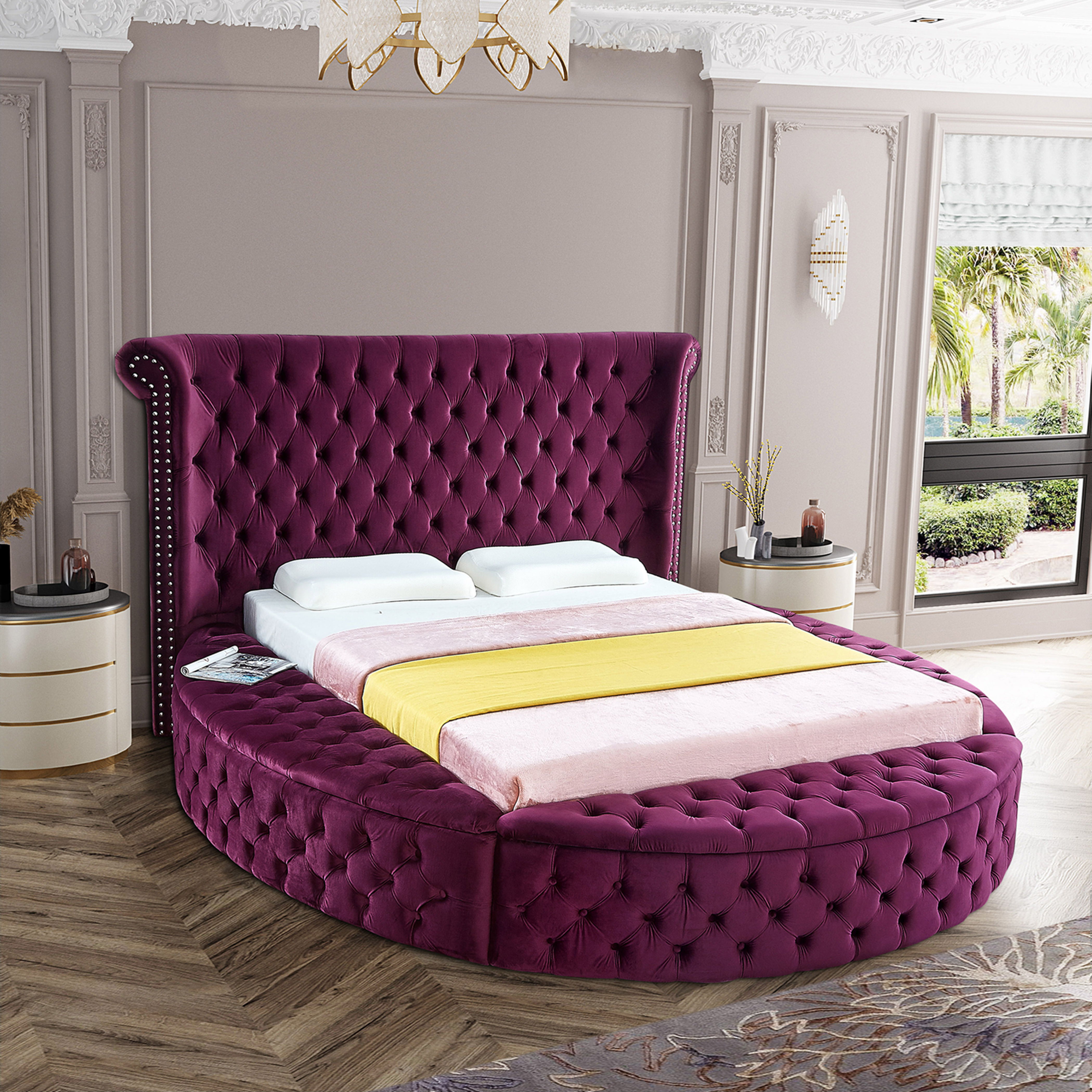 Luxus - Queen Bed - Purple