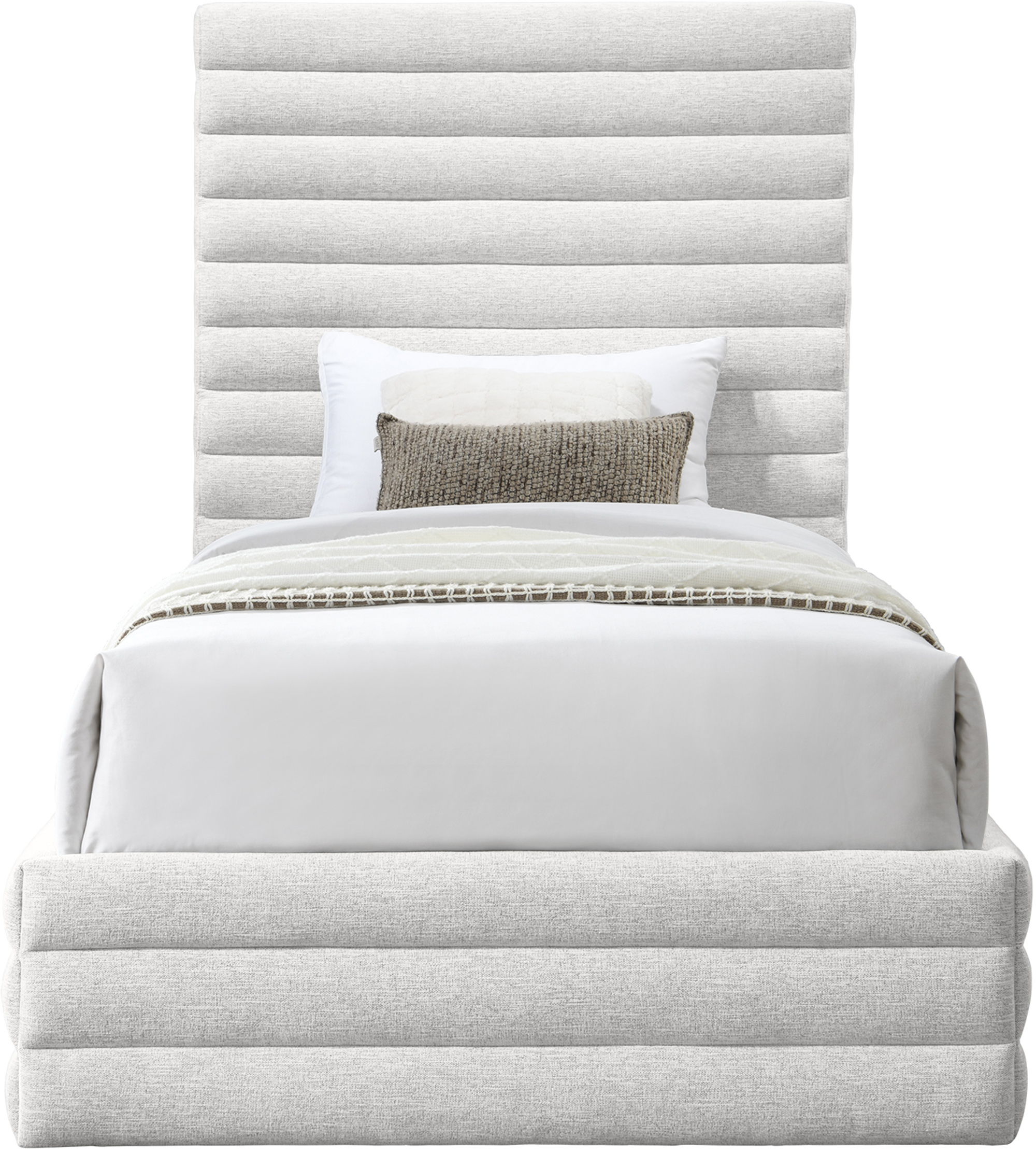 Maxwell - Twin Bed - Cream