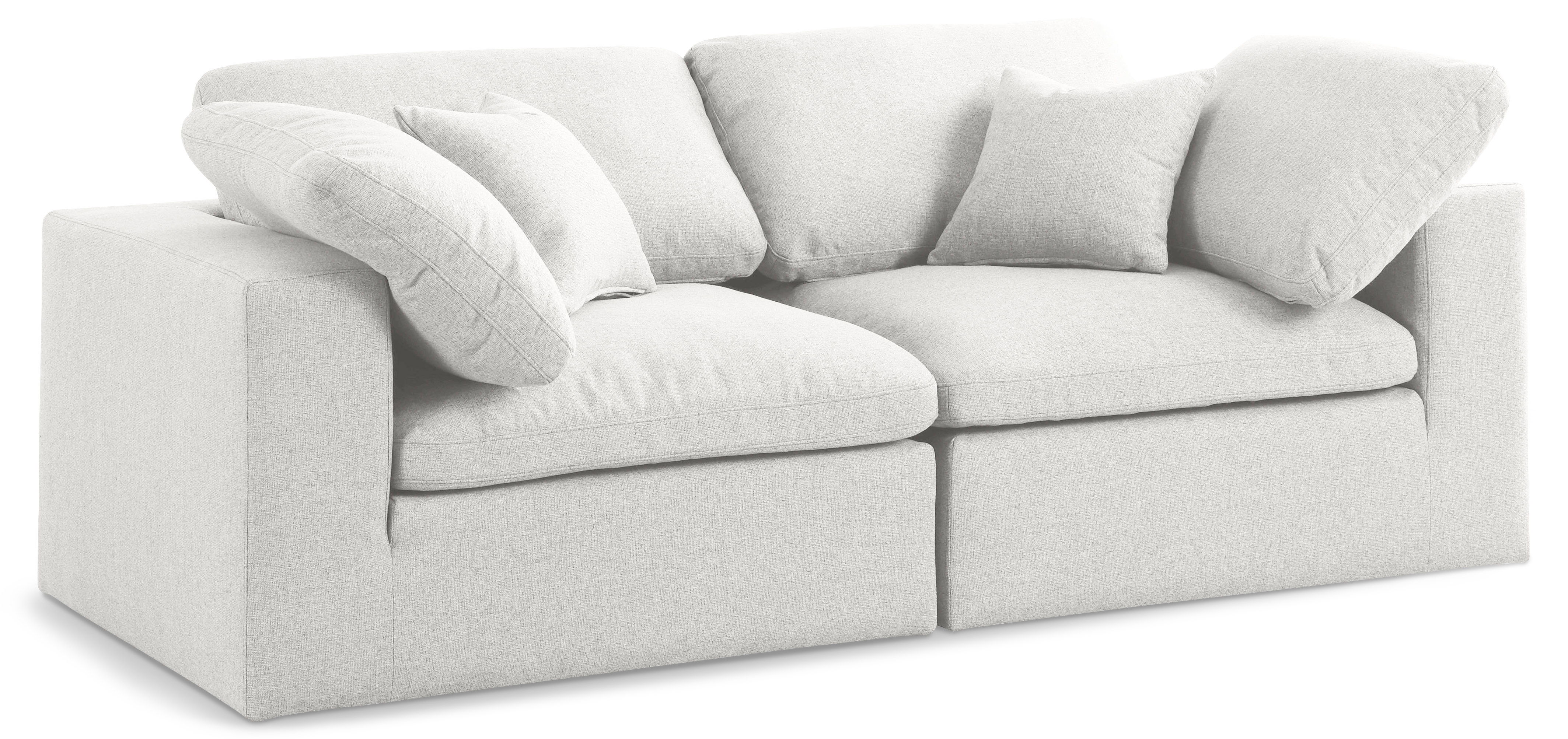Serene - 2 Seat Modular Sofa - Cream