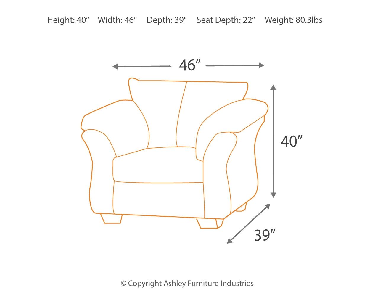 Darcy - Chair - Black
