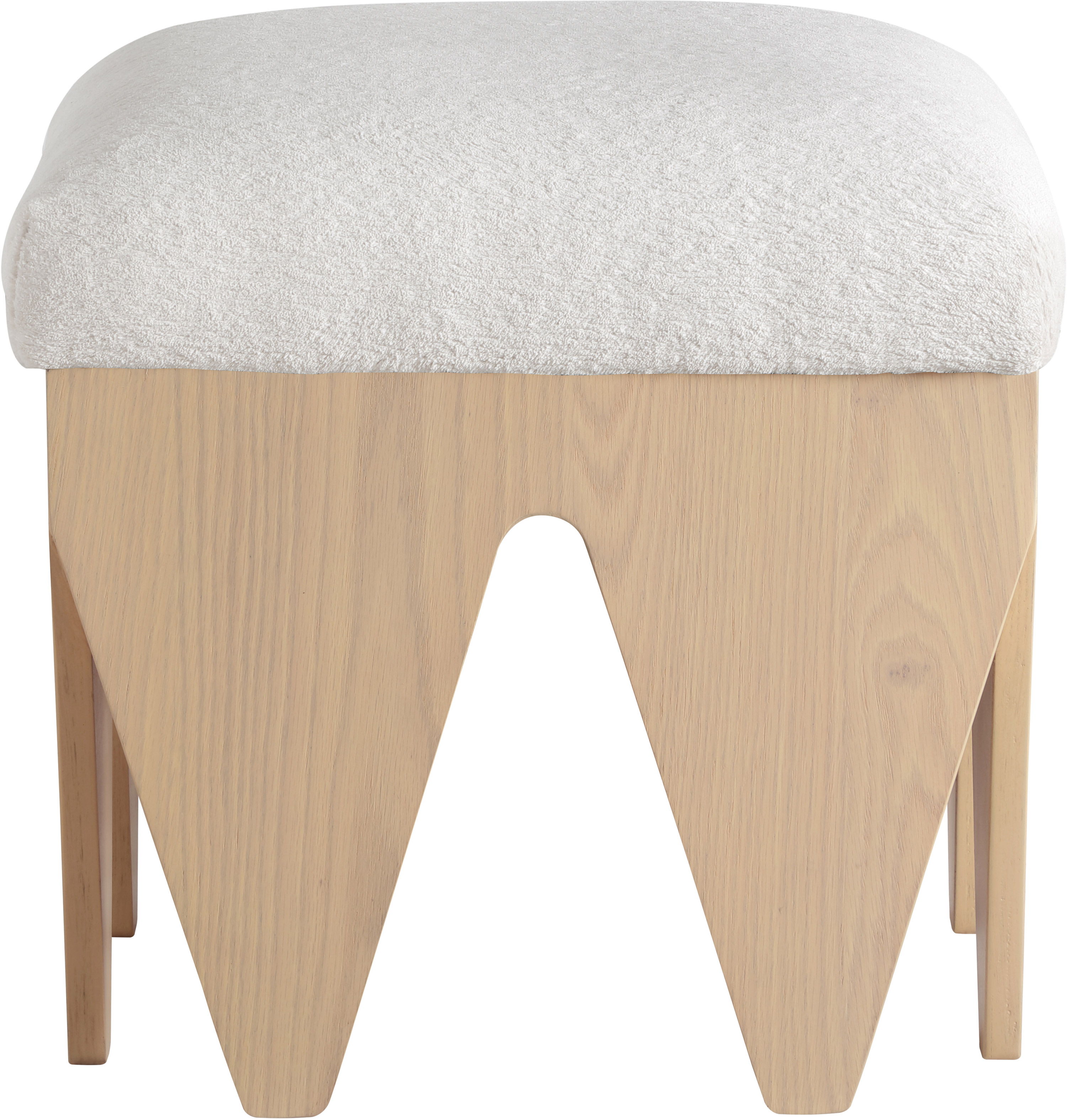 Altair - Fabric Bench - Cream