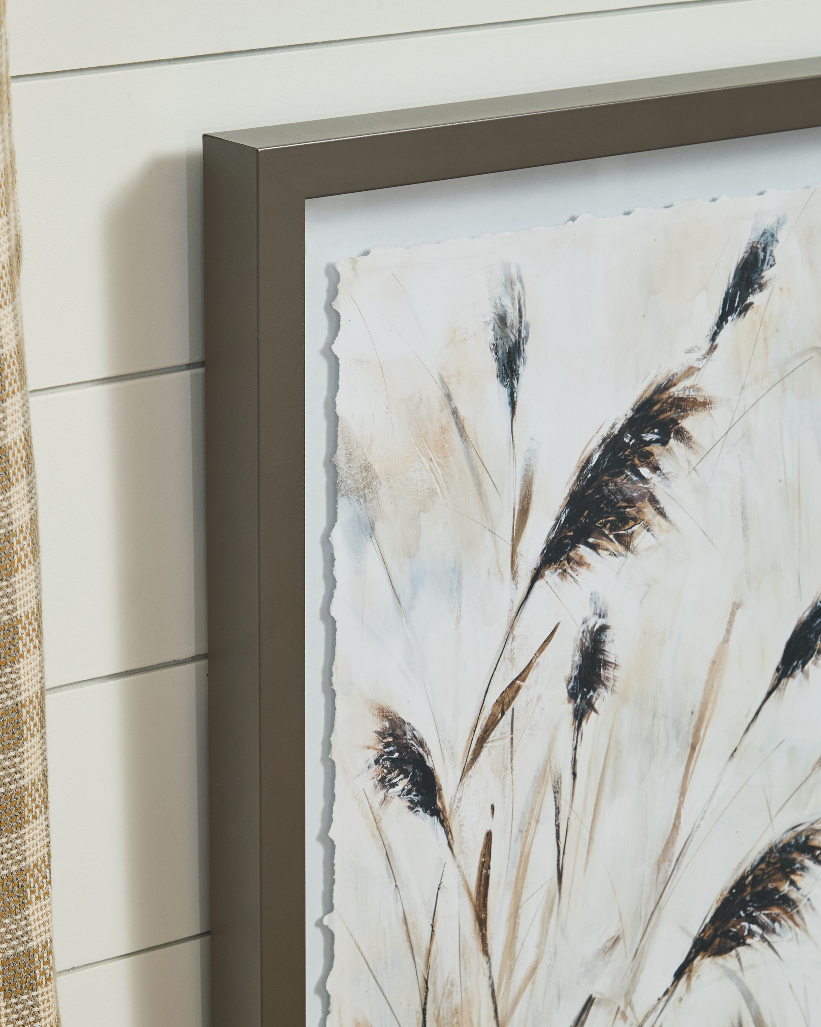 Ashley Furniture Honslow - Wall Art Set (Set of 3) - Brown / Black / White - Image 5