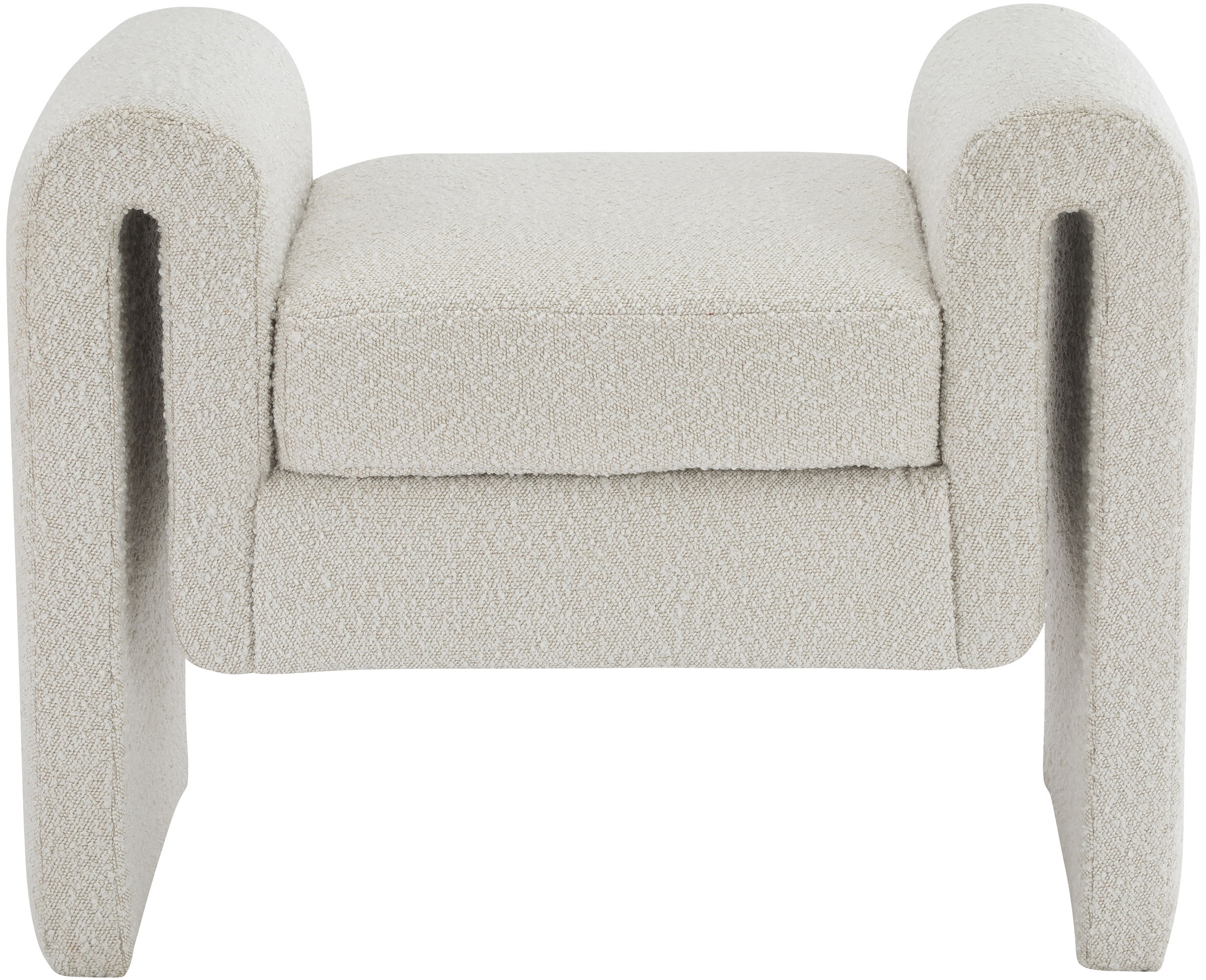 Stylus - Fabric Bench - Cream