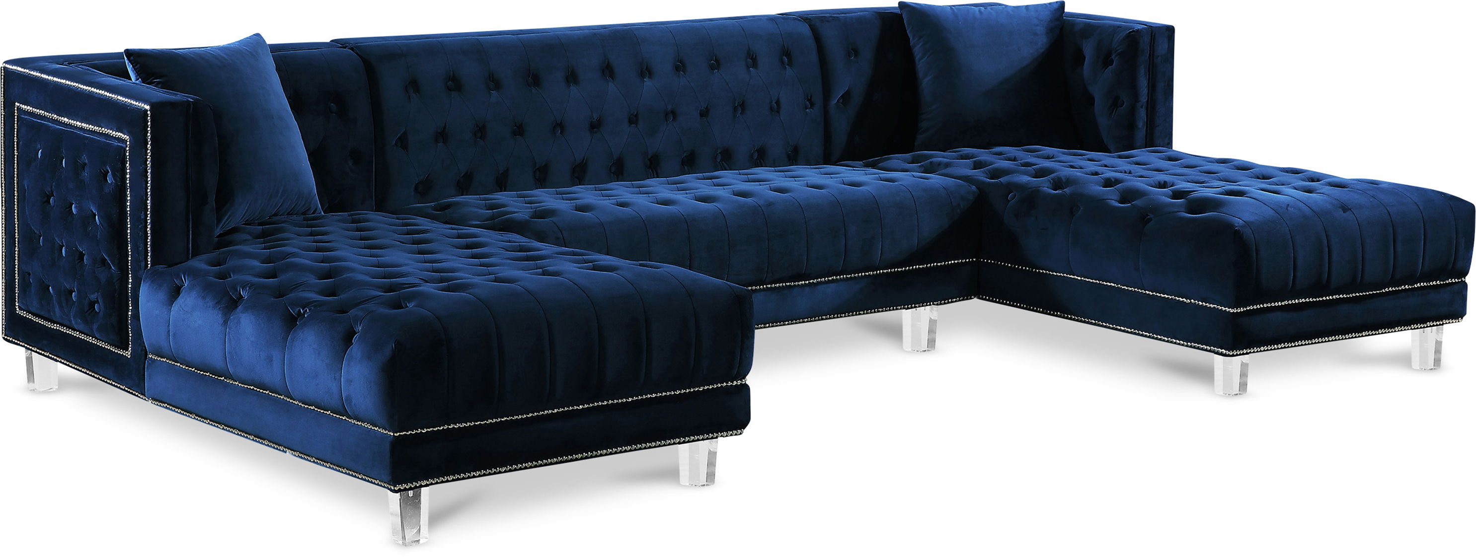 Moda - 3 Piece Sectional - Navy