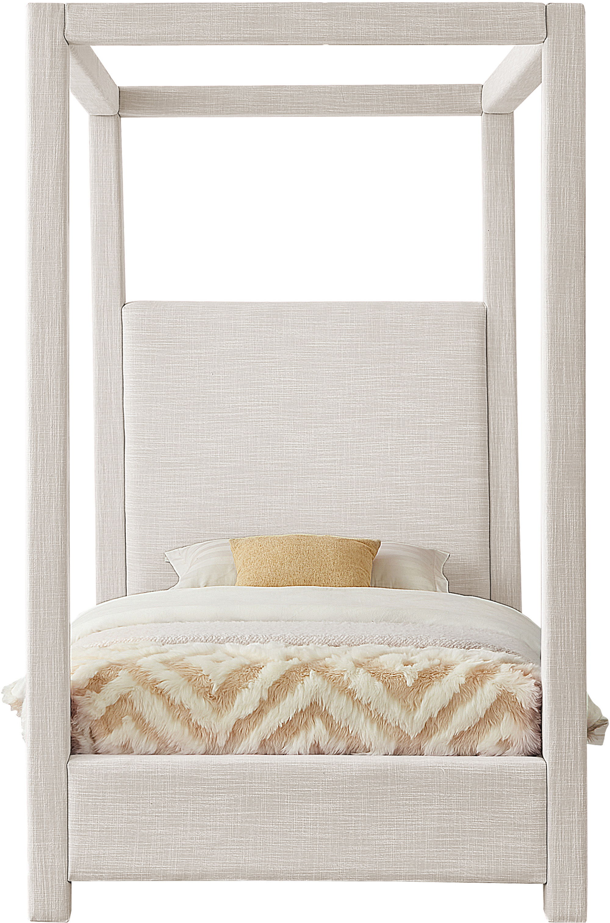 Emerson - Twin Bed - Cream