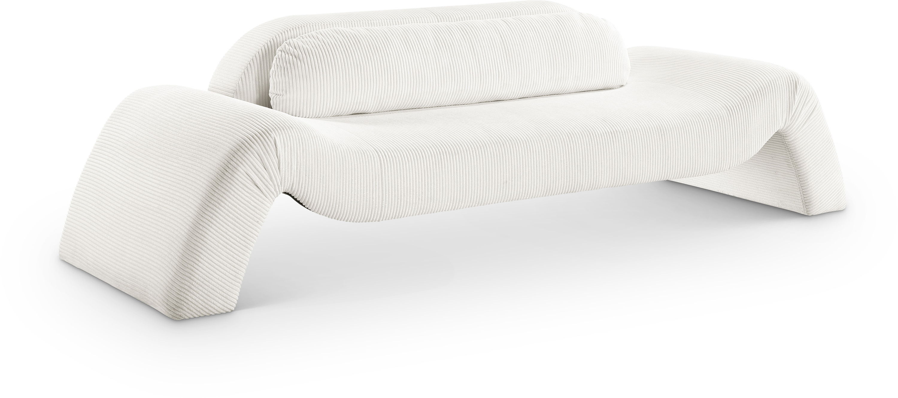 Austin - Corduroy Sofa - Cream