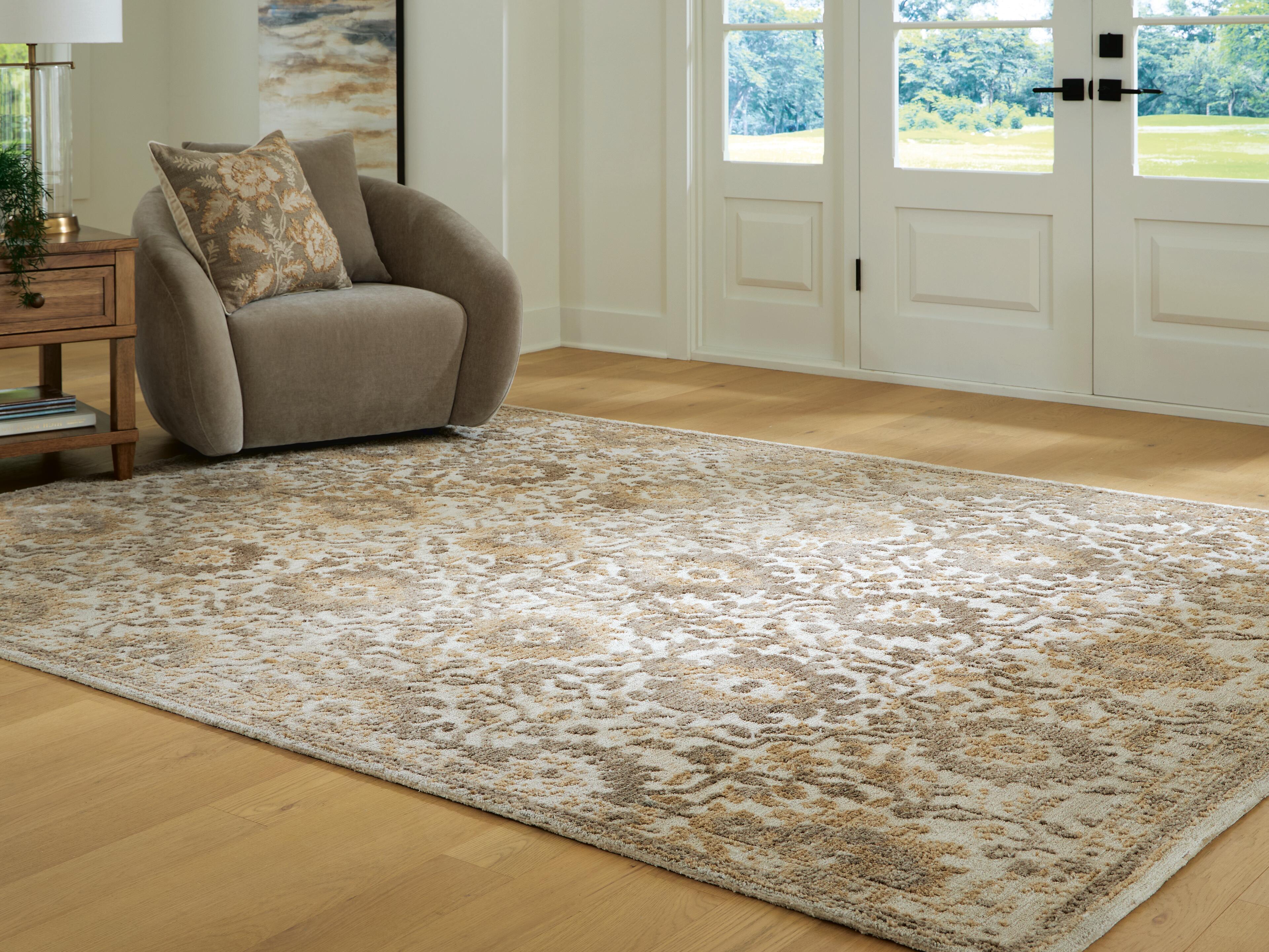 Sableridge - 8' x 10' Rug - Ivory / Taupe / Camel