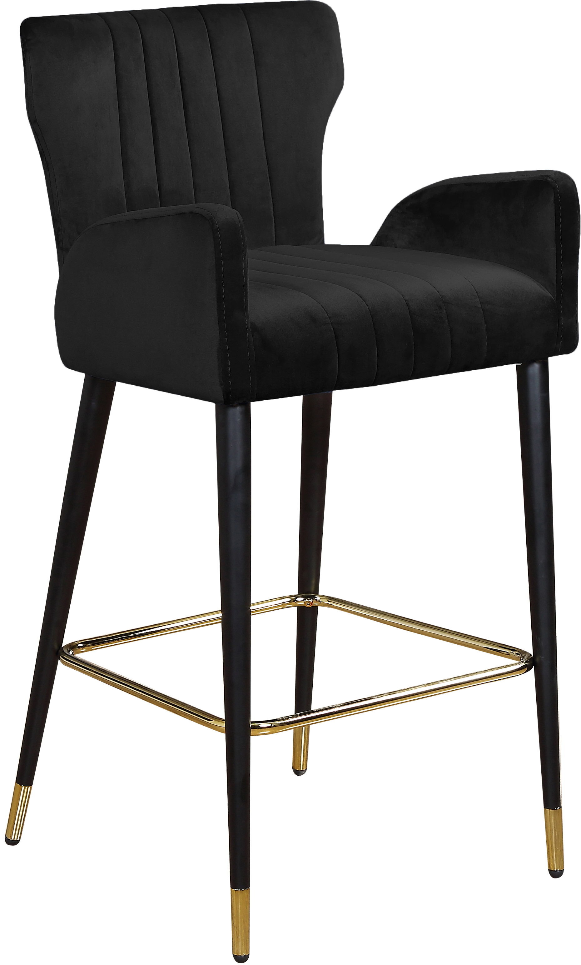 Luxe - Stool (Set of 2) - Black