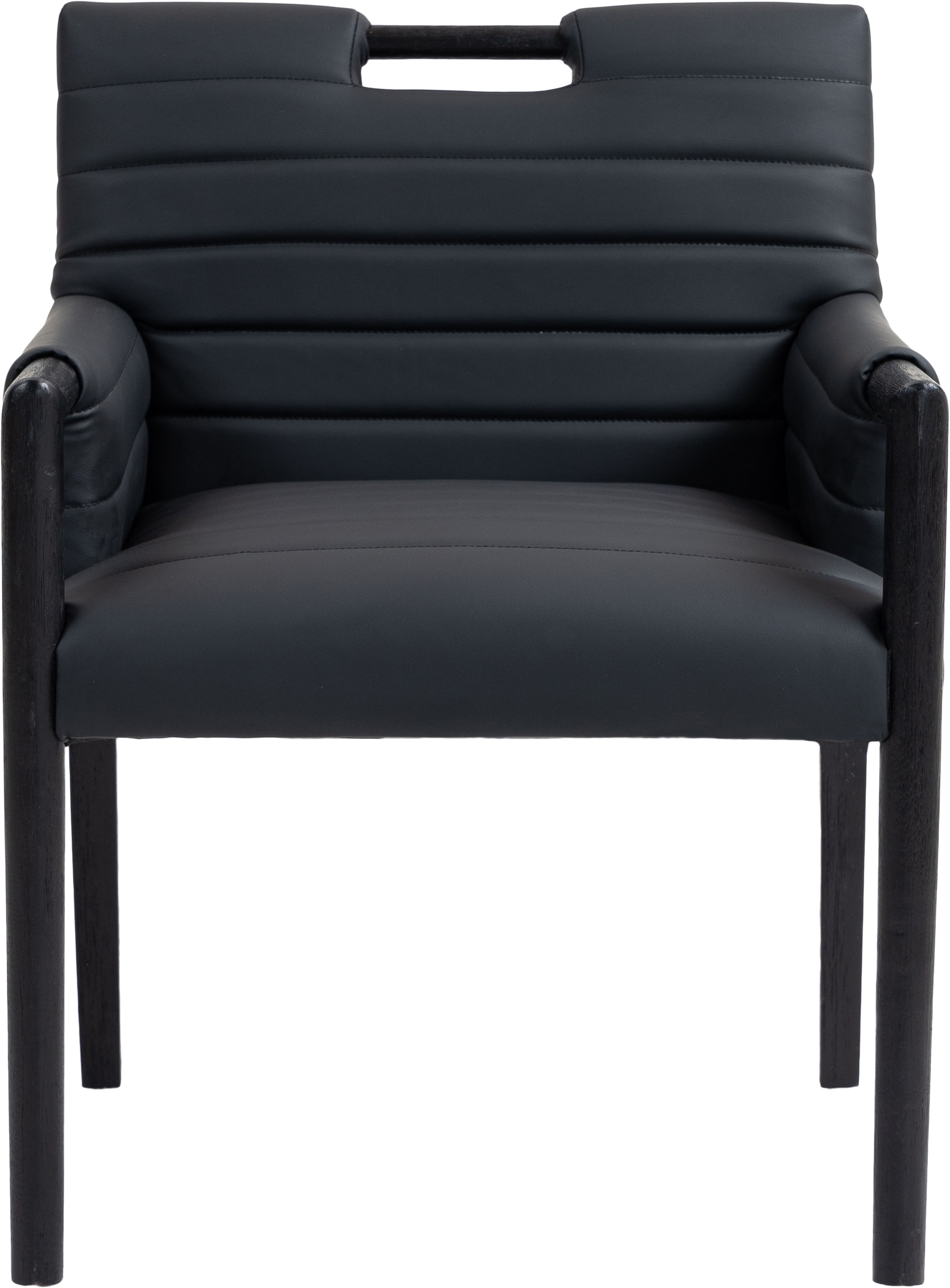 Aimee - Dining Arm Chair - Black