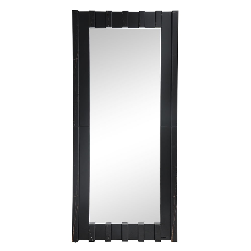 Dara - Floor Mirror - Black, black, view 5