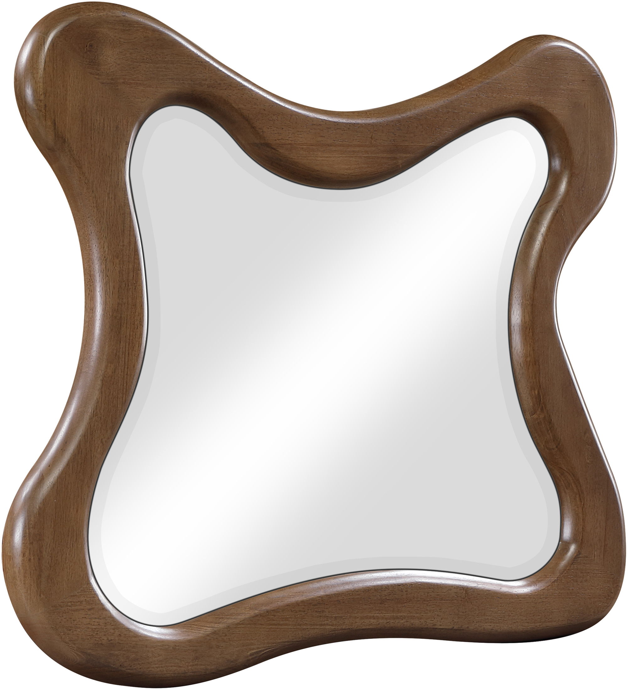 Verra - Solid Wood Mirror - Brown
