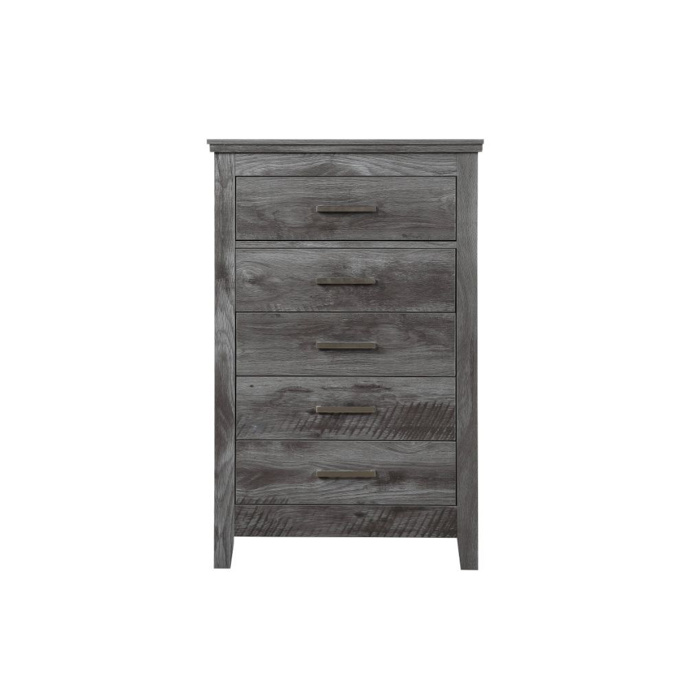 Vidalia - Chest - Rustic Gray Oak, dark gray, view 2