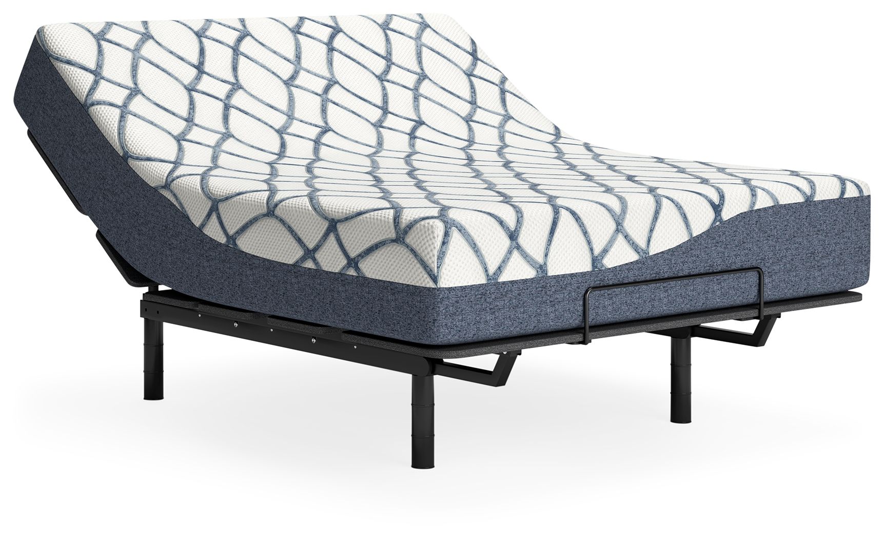 Ashley Furniture 12 Inch Chime Elite 2.0 - Full Mattress - White / Blue - Image 7