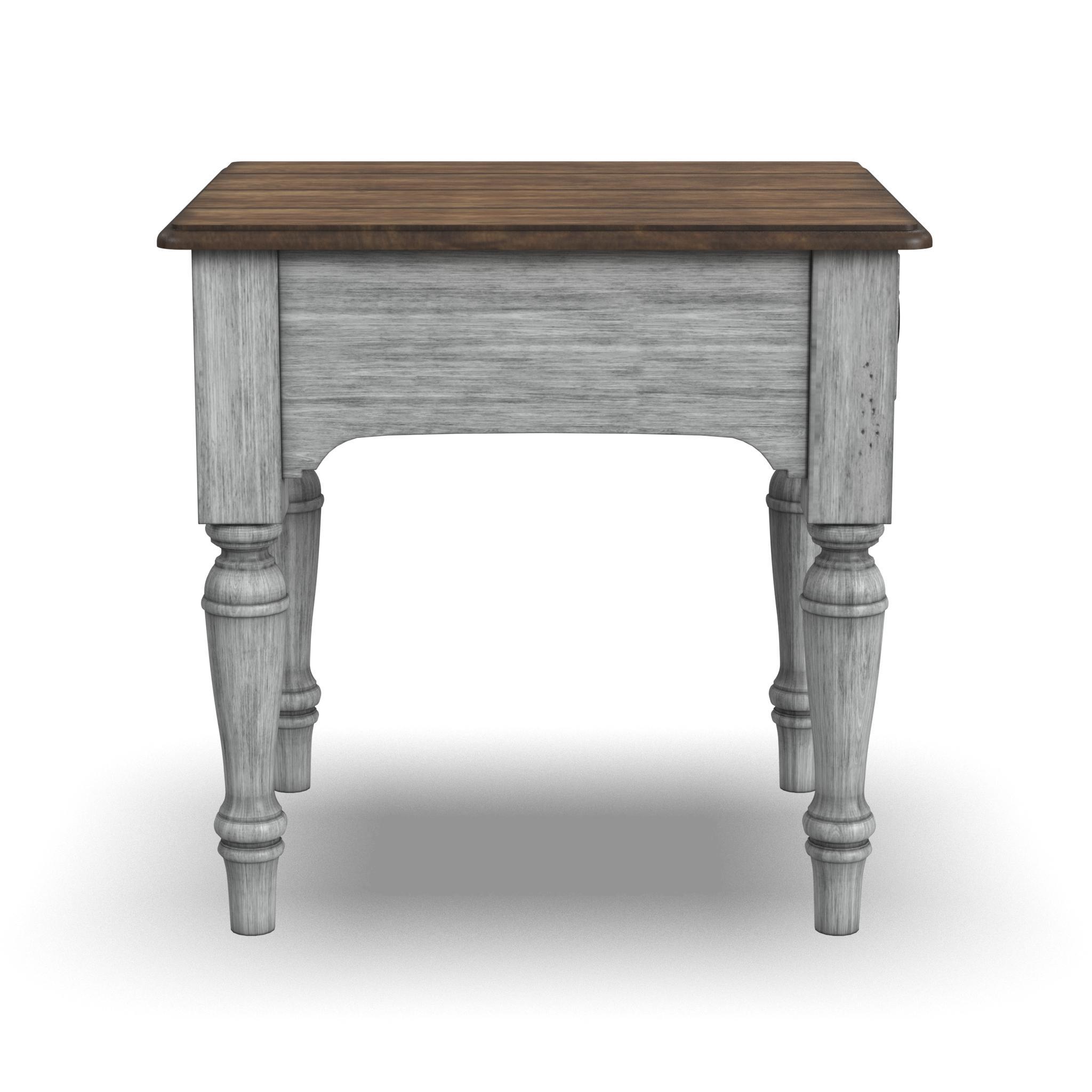 Plymouth - End Table - Gray, gray, view 3
