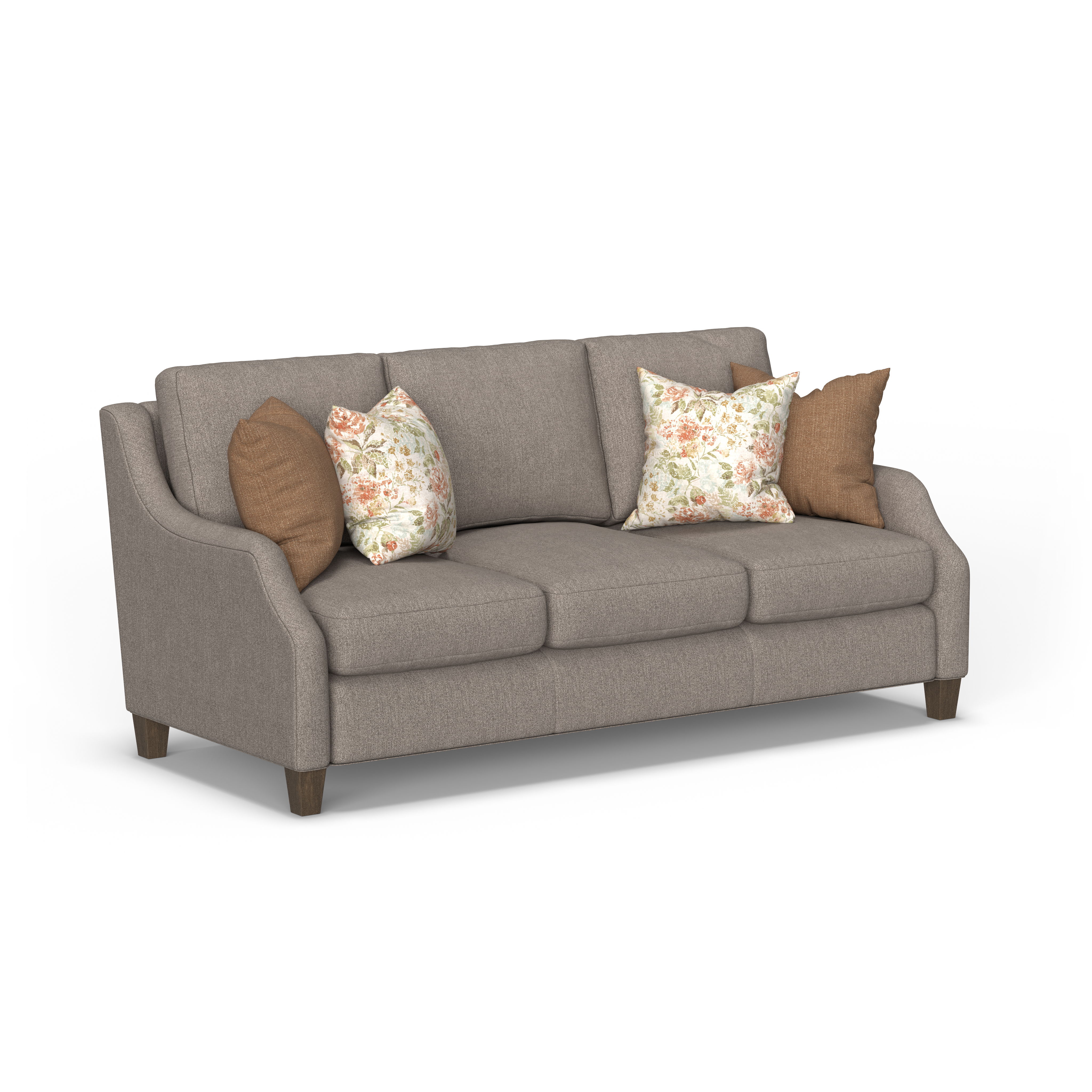 Gianna - Fabric Sofa, gray