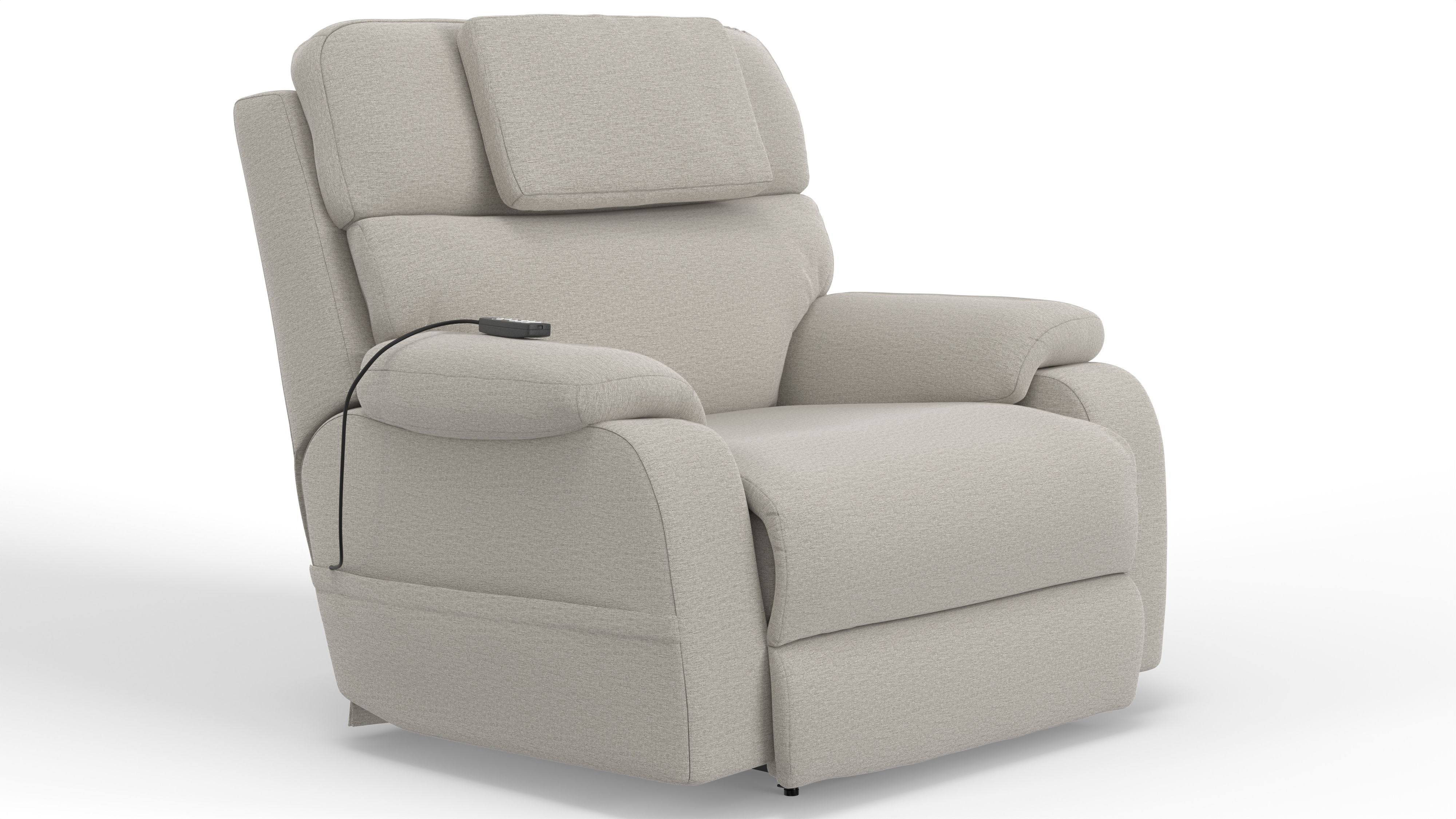 Dreamtime - 48" Power Headrest Power Lay Flat Recliner With CR3 Heat/Massage/Zero Gravity - Beach