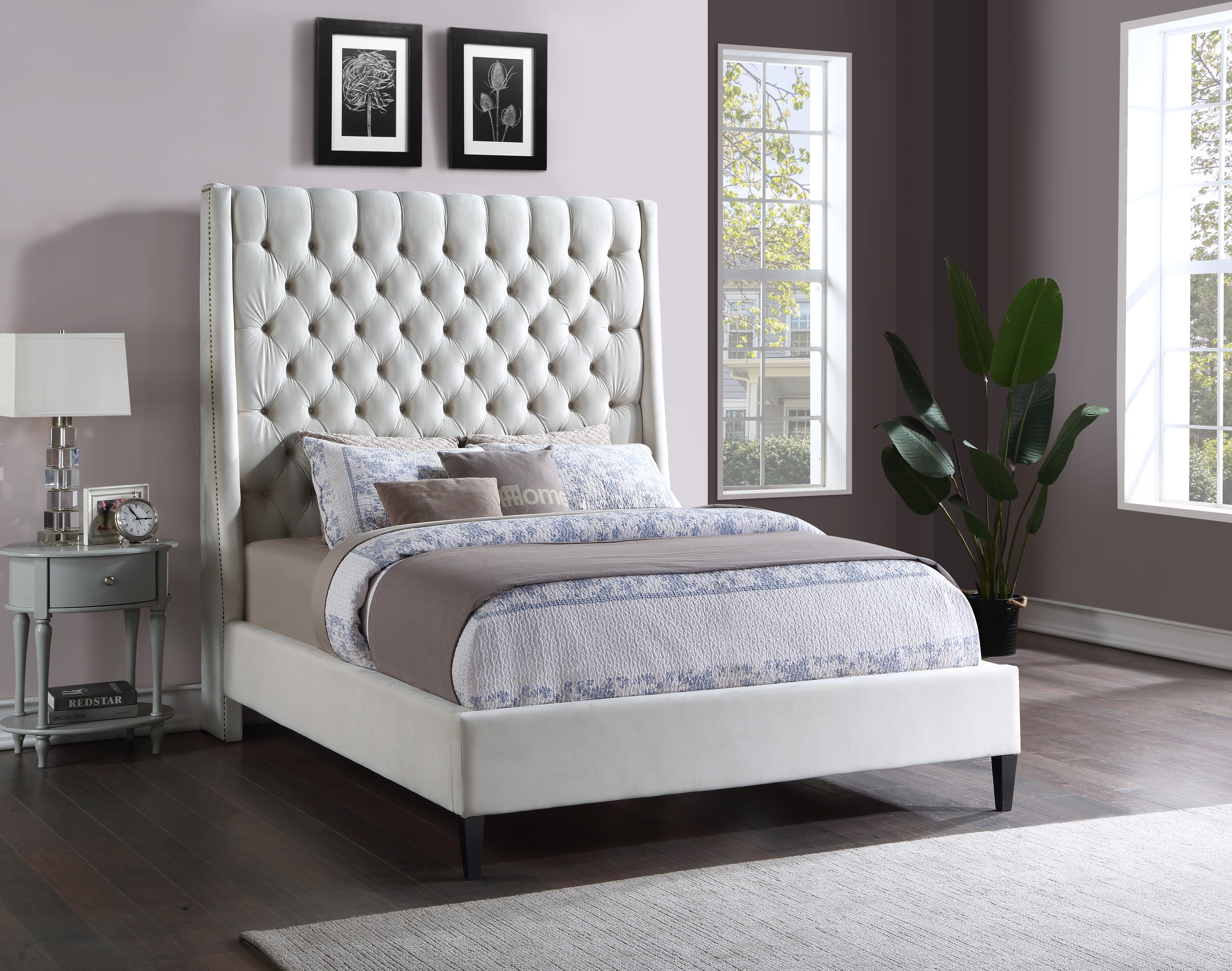 Fritz - Full Bed - Cream