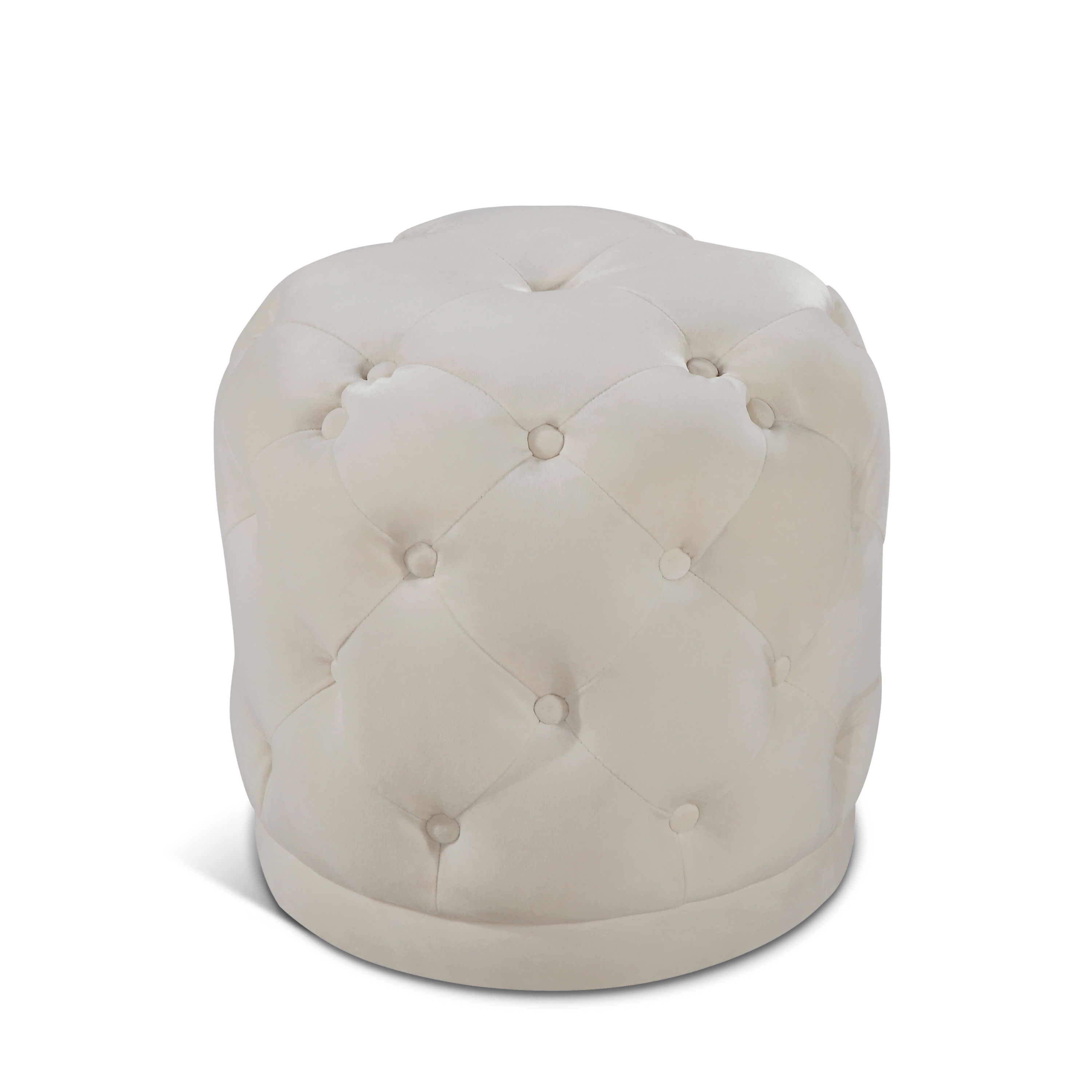 Harper - Ottoman / Stool - Cream
