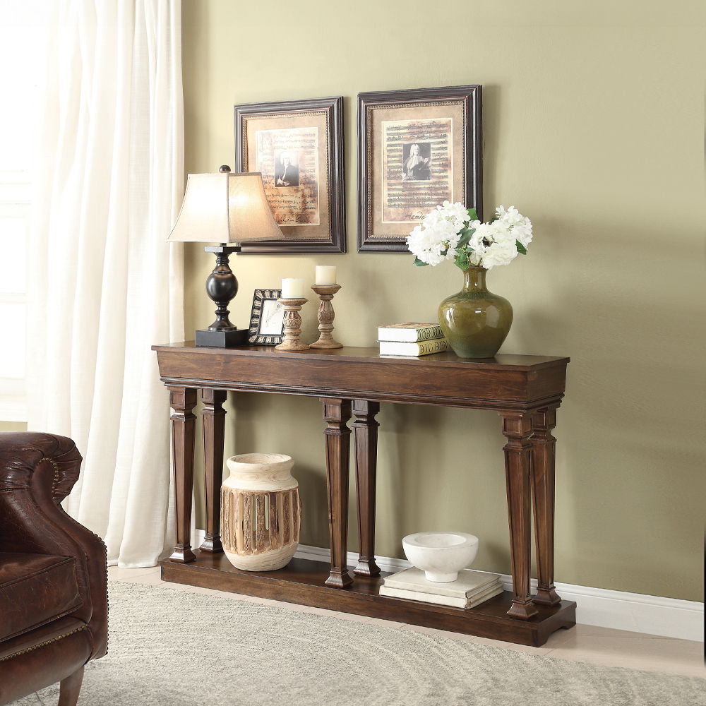 Garrison - 35" Console Table - Oak, light brown, view 5