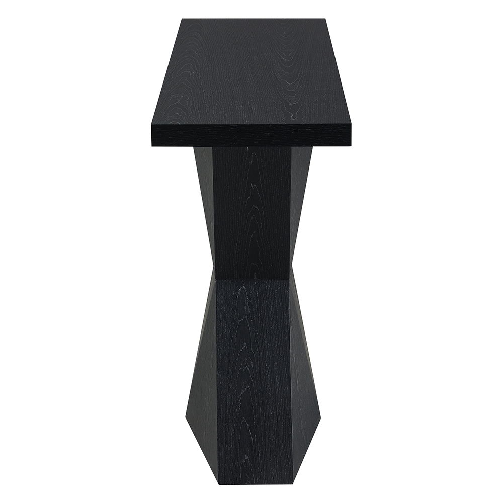 Dara - Console Table - Black, black, view 3