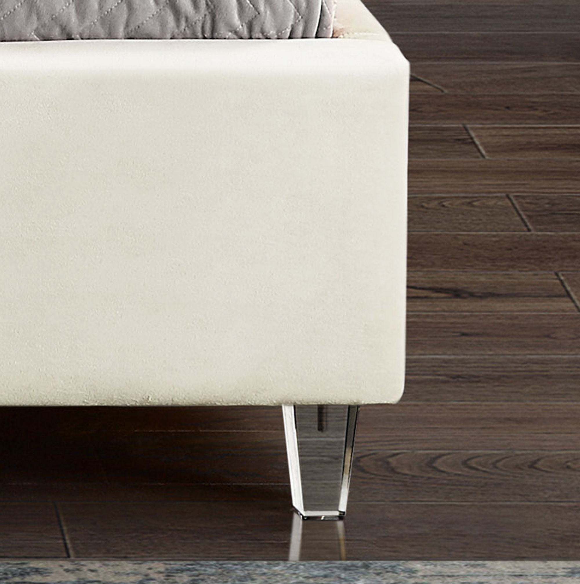 Candace - Twin Bed - Cream