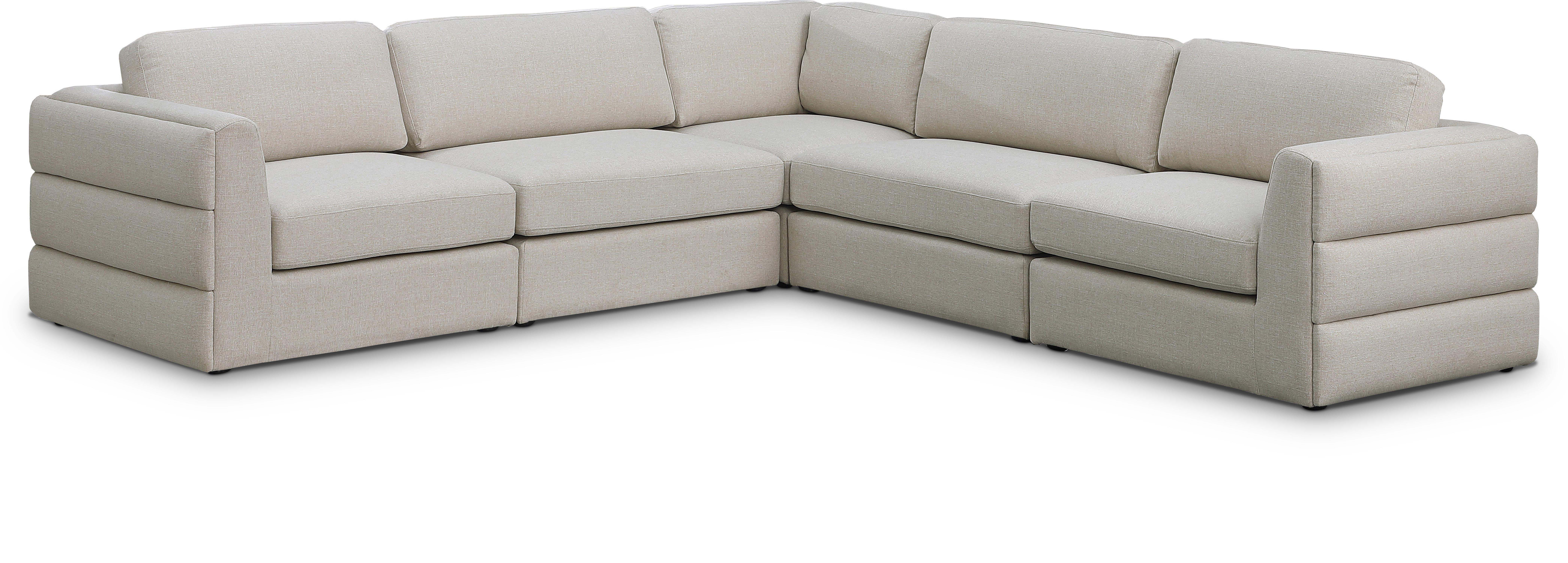 Beckham - 5 Piece Modular Corner Sectional - Beige