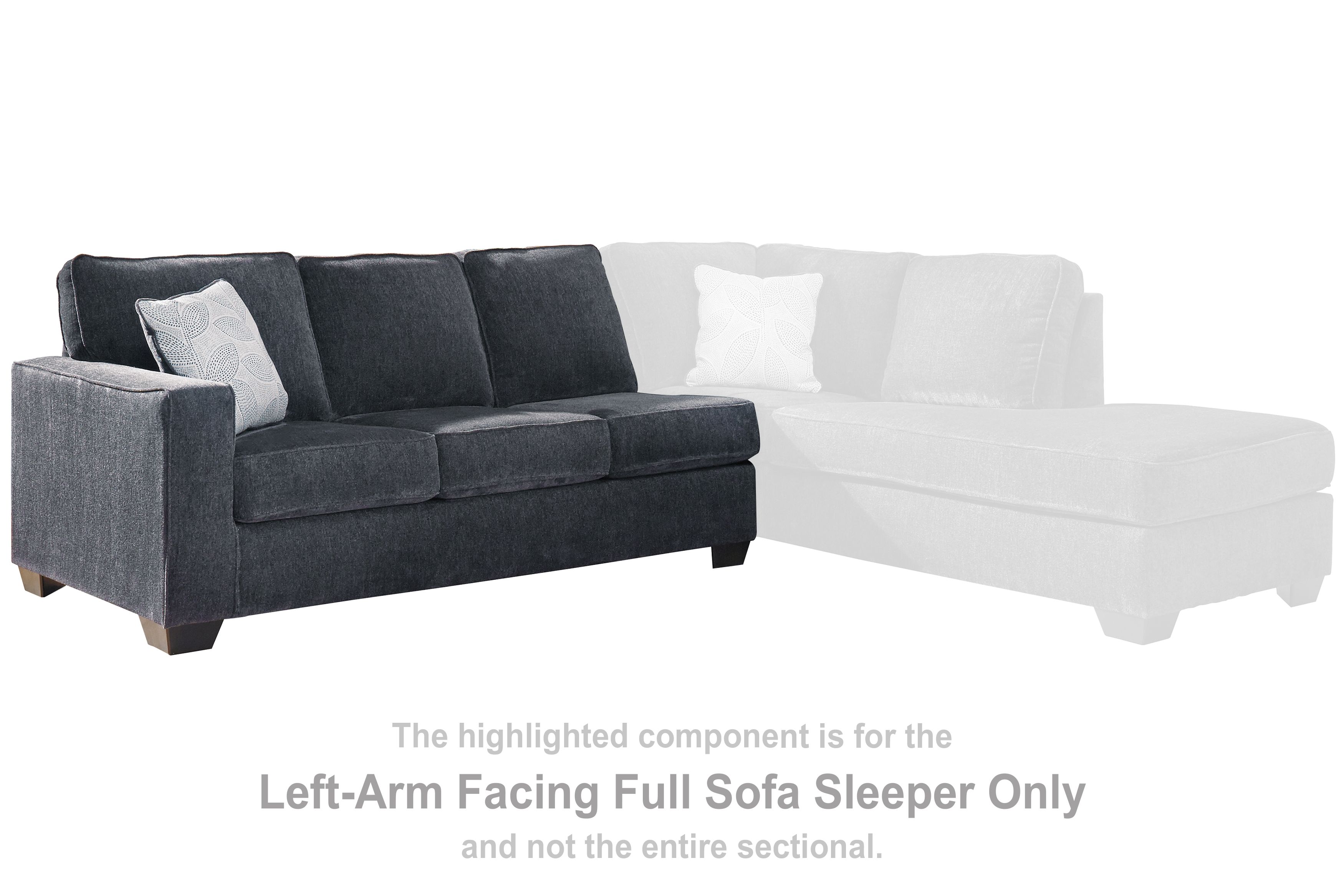 Altari - Laf Full Sofa Sleeper - Slate