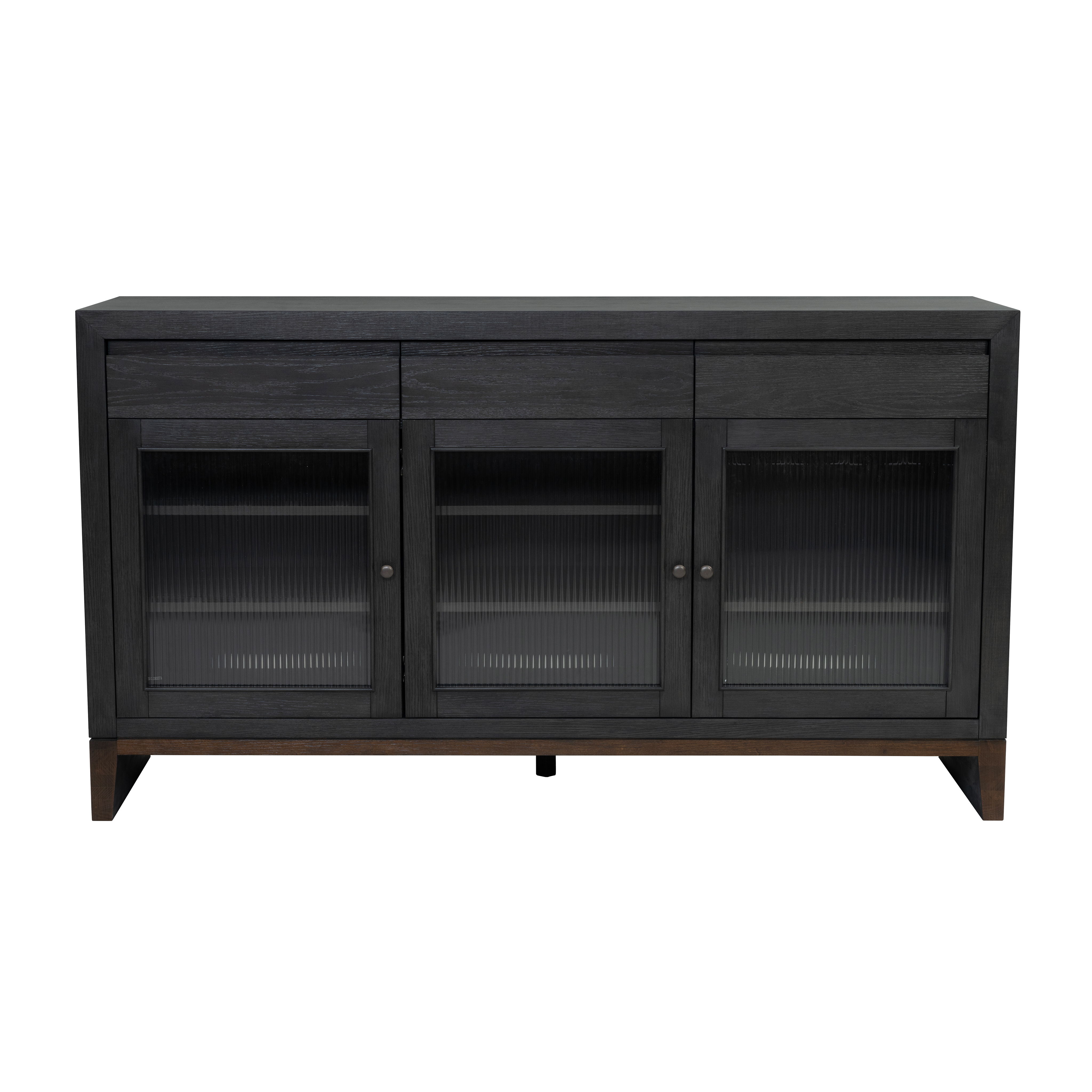 Waterfall - Buffet - Deep Ebony, black, view 2