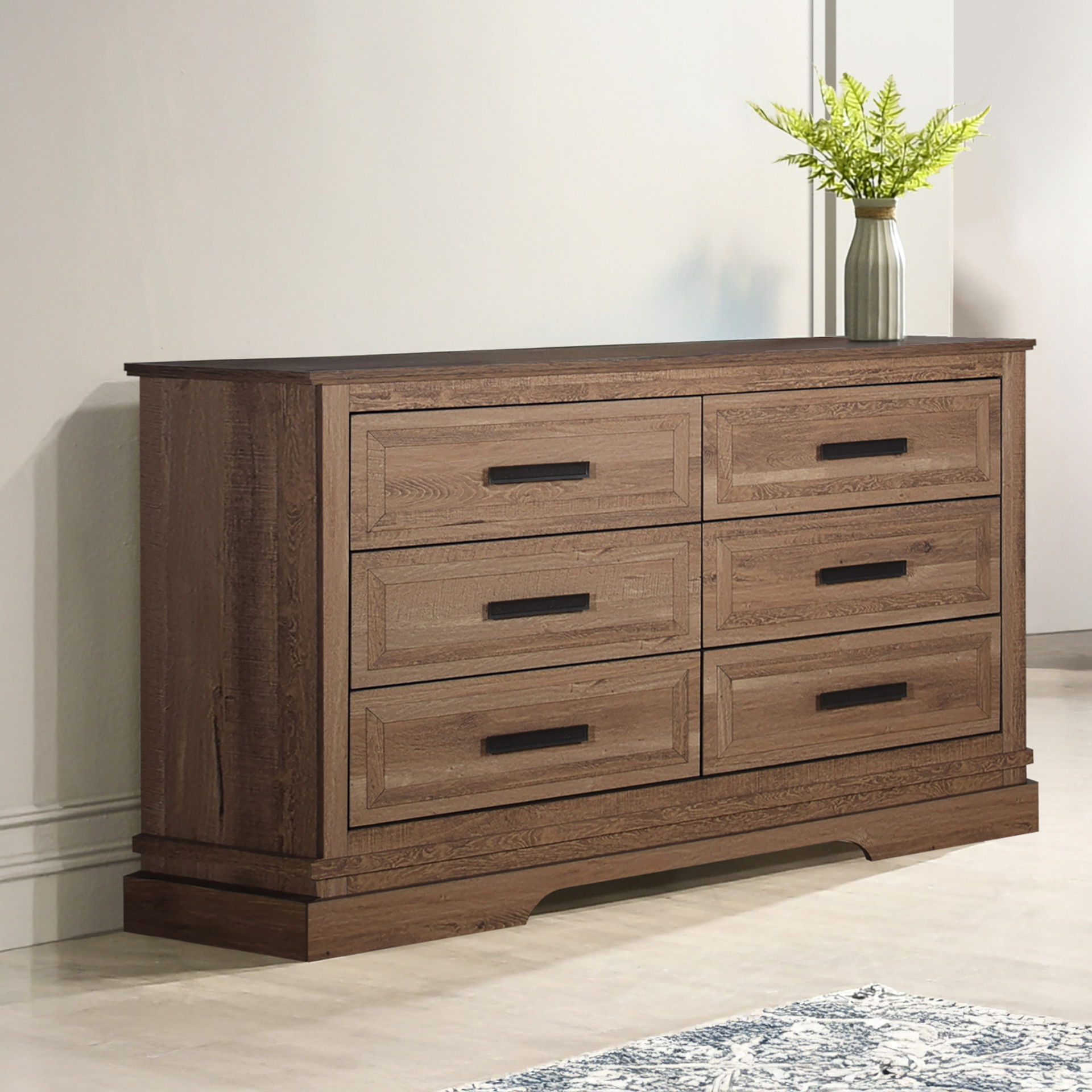 Coventry Hall - Dresser - Pecan, light brown, view 6