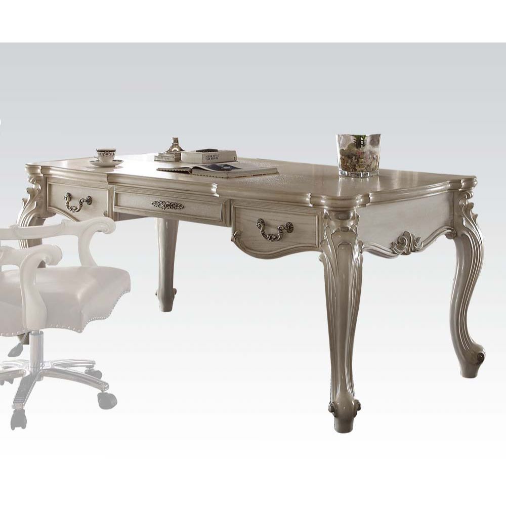 Versailles - Executive Writing Desk - Bone White, white, view 3