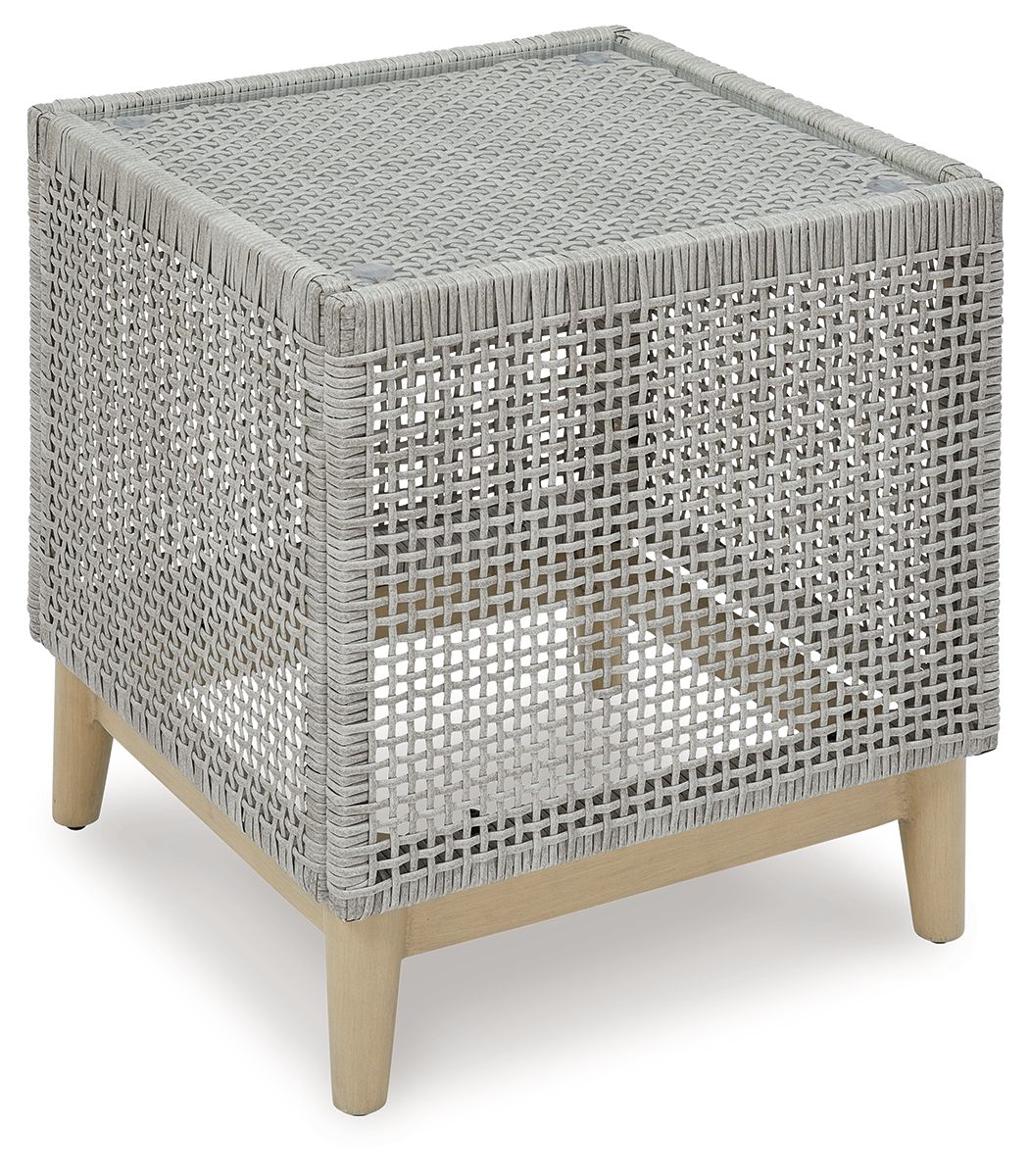 Ashley Seton Creek Square End Table - Gray