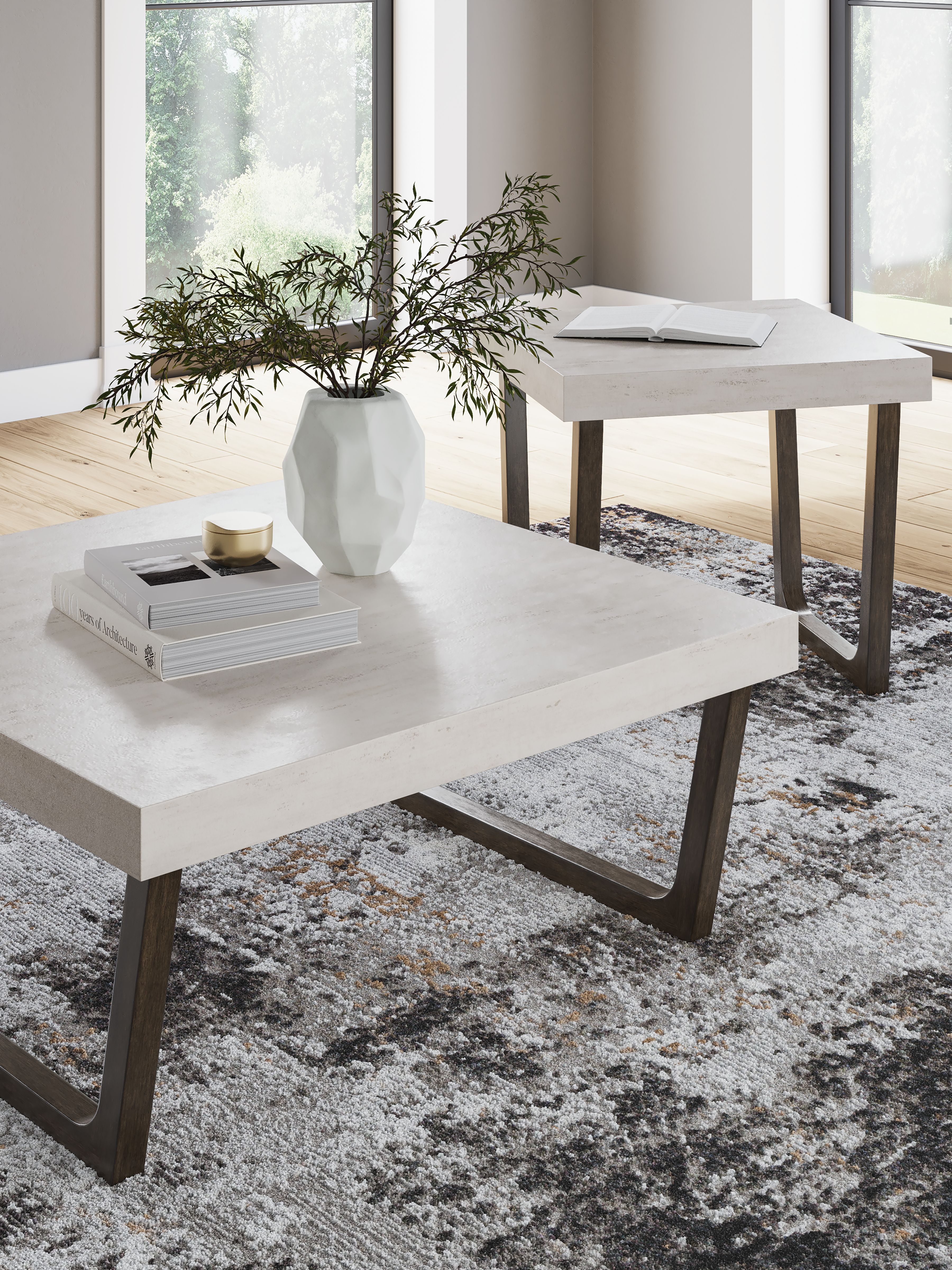 Ashley Furniture Westenfort - Occasional Table Set (Set of 2) - Espresso / Gray - Image 13