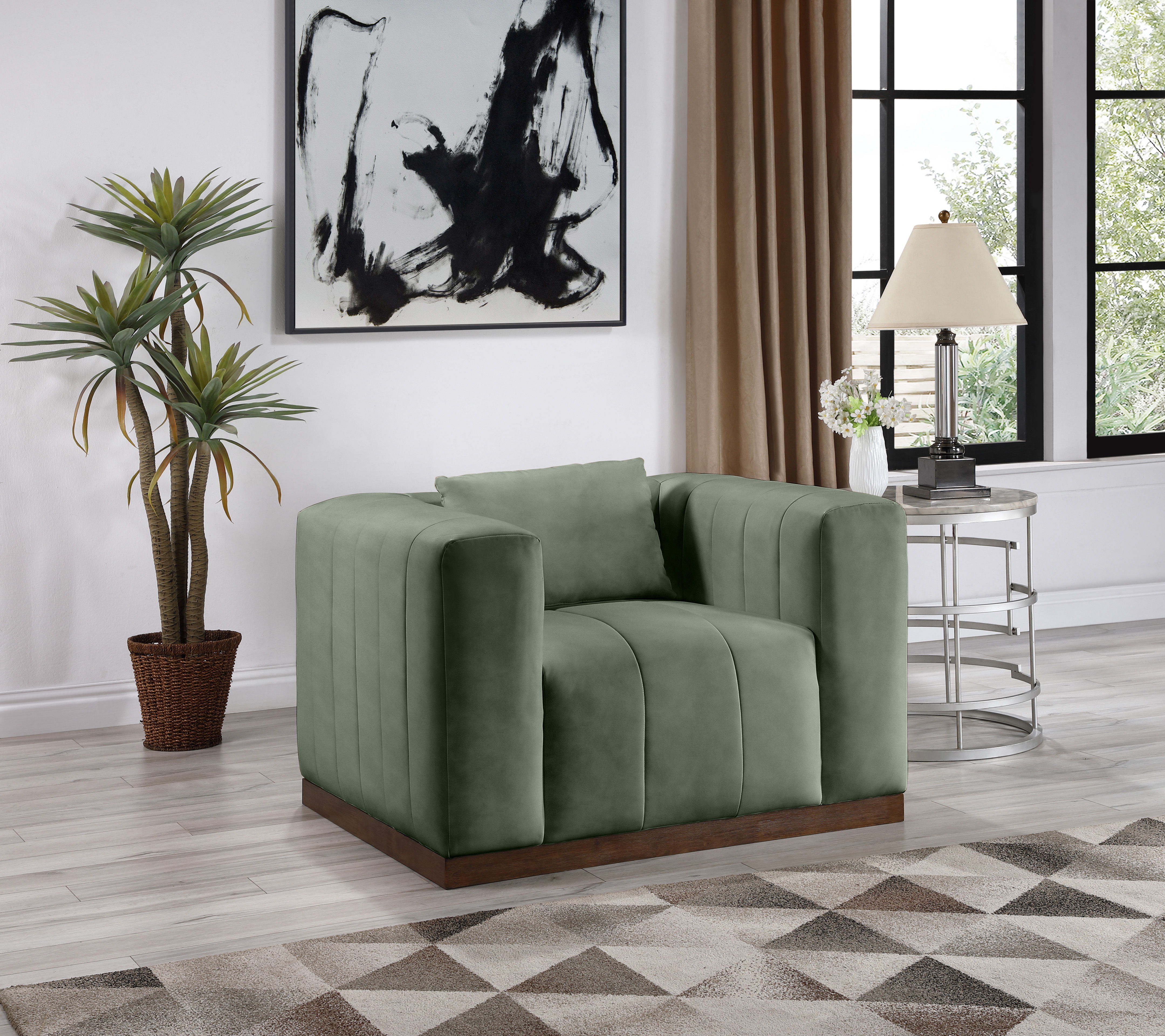 Mallina - Chair - Green
