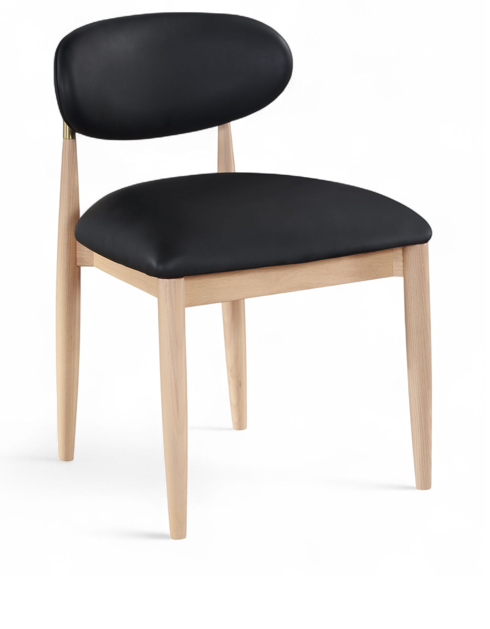 Riccio - Dining Side Chair (Set of 2) - Black