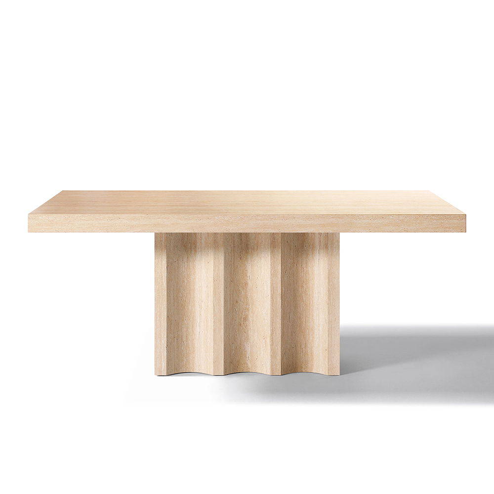 Inca - Dining Table - Beige, beige, view 3