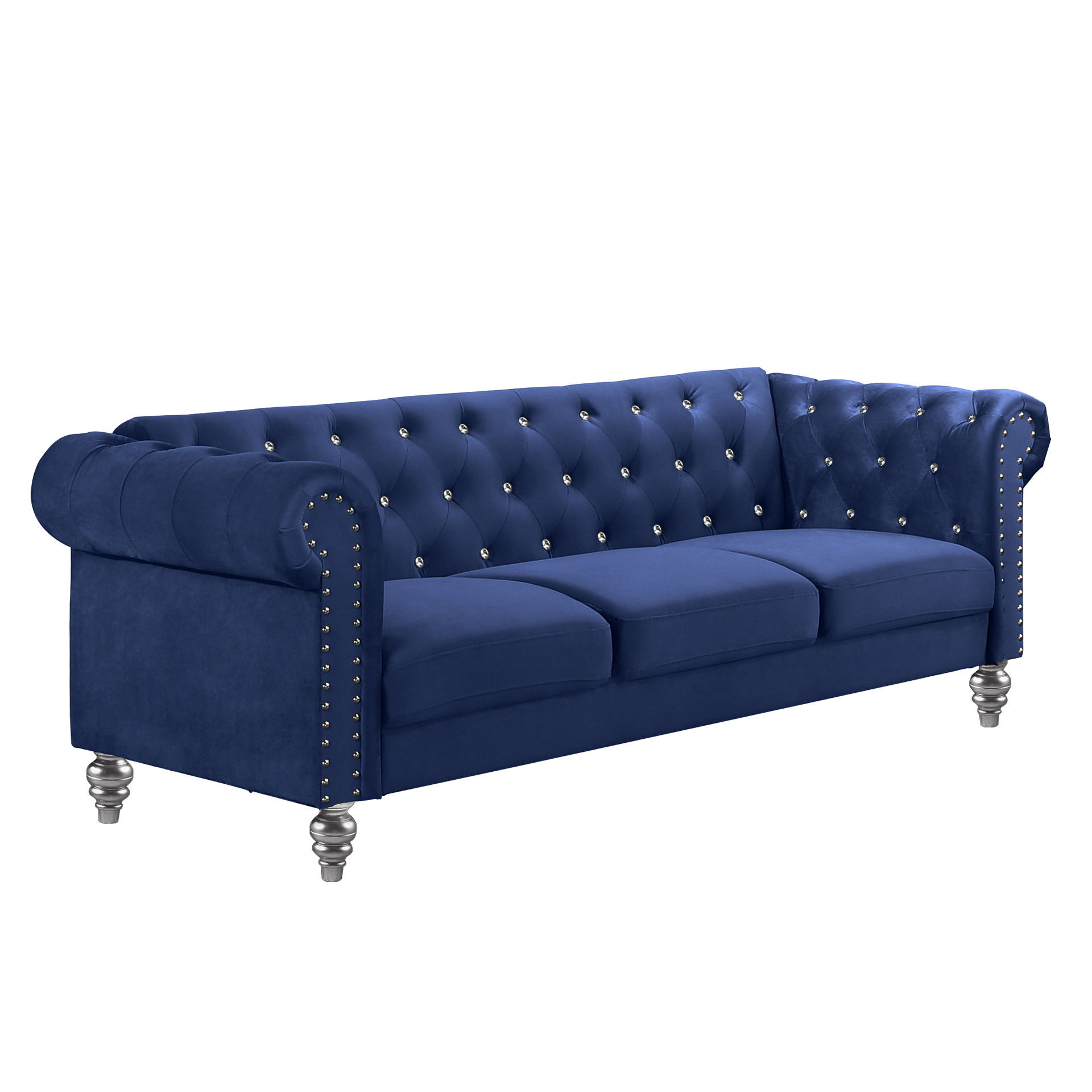 Emma Crystal - Sofa - Royal Blue