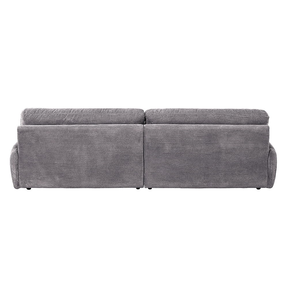 Cadenza - Sofa - Gray Corduroy, gray, view 3