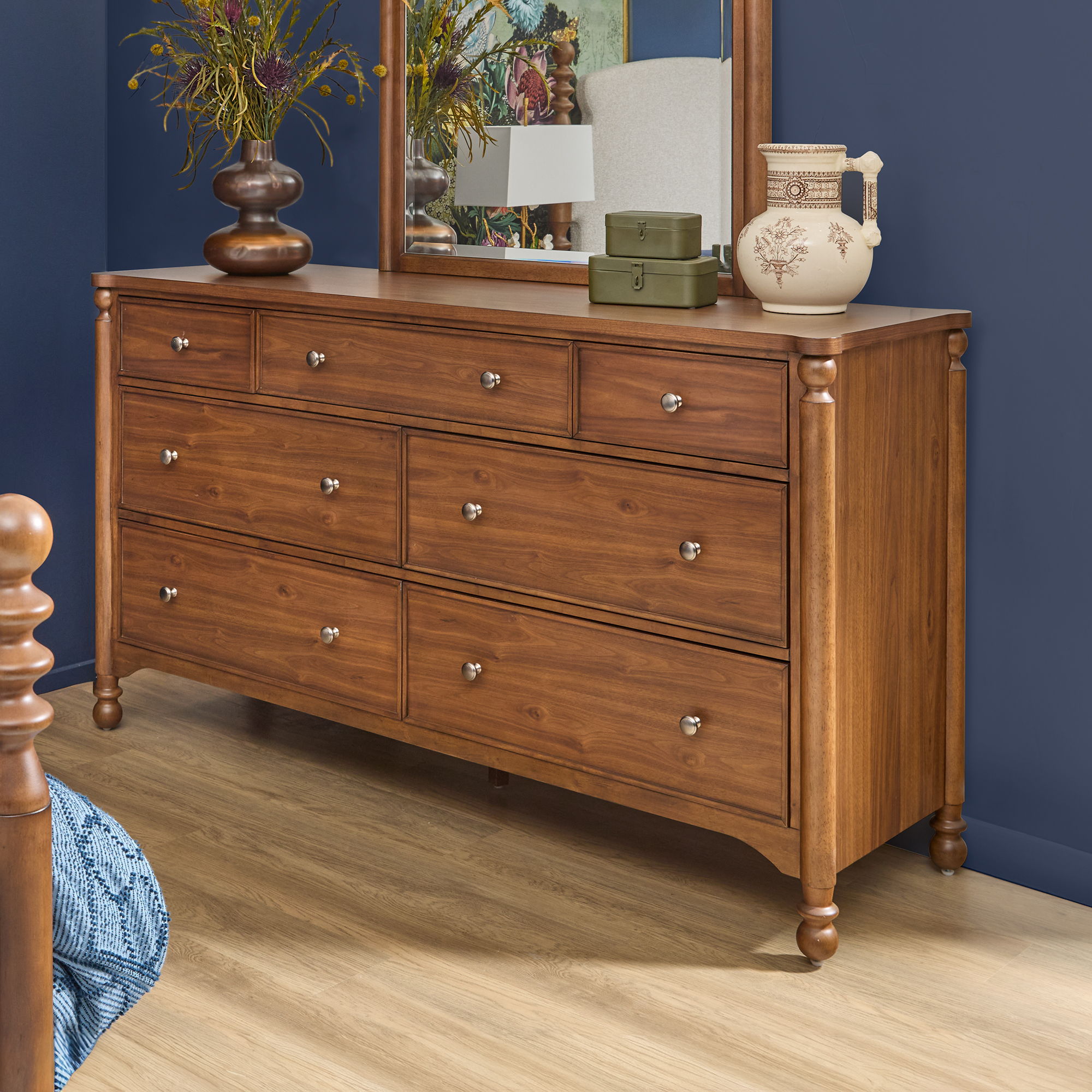Azalea - Dresser - Walnut, dark brown, view 6