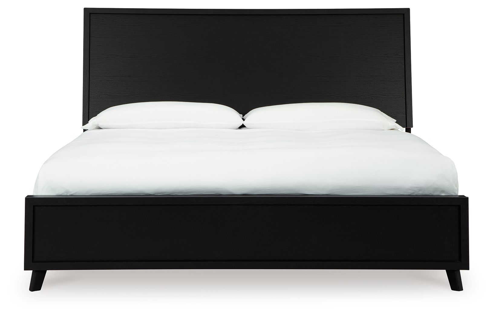 Ashley Furniture Danziar - 6 Pc. - Dresser, Mirror, King Panel Bed - Black - Image 8