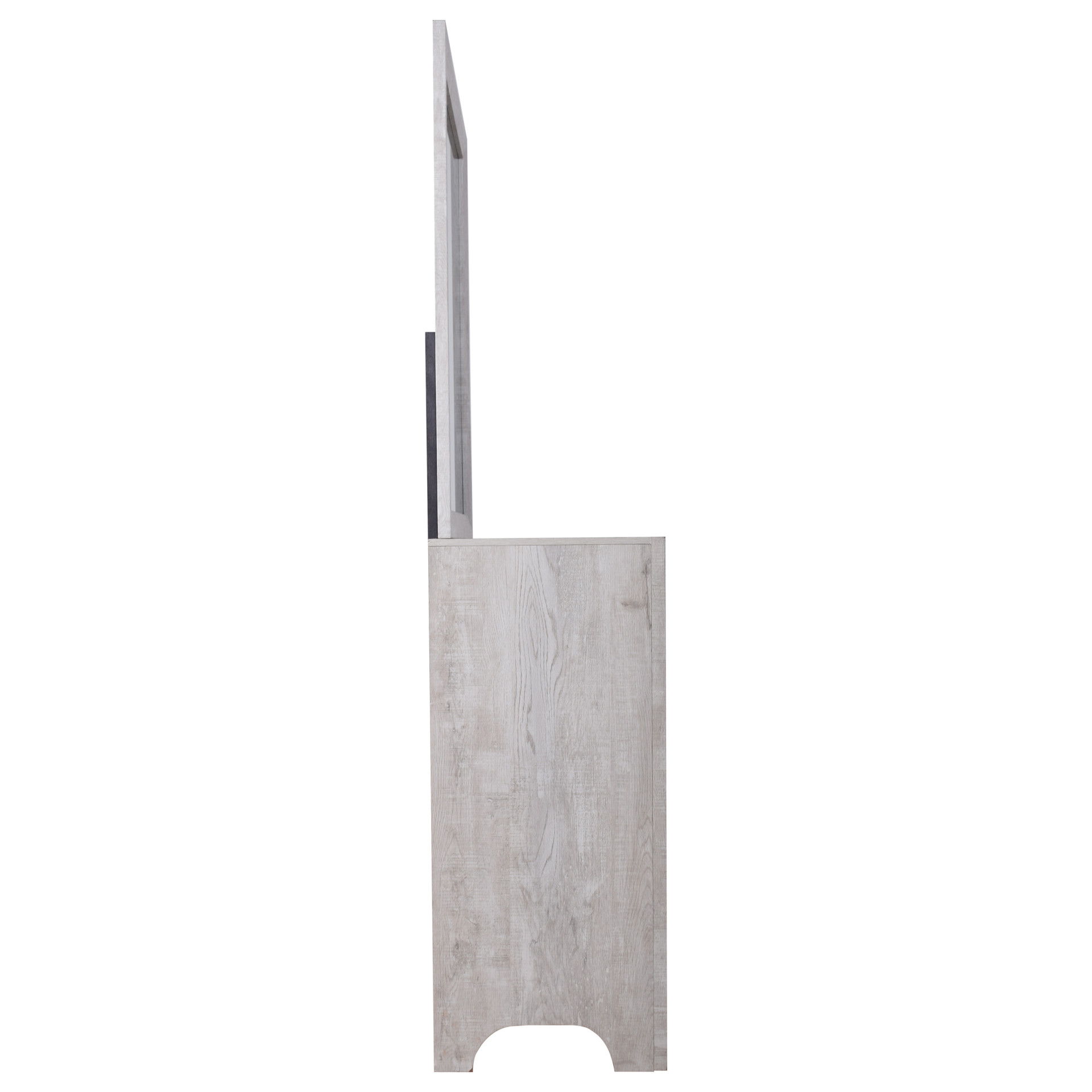 Biscayne - Mirror - Driftwood, light gray, view 4