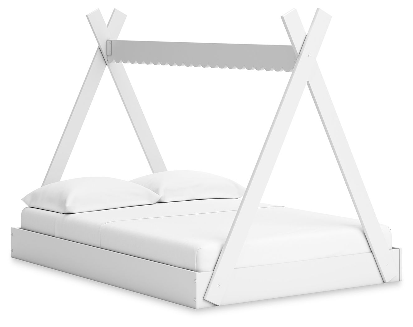 Ashley Hallityn Full Tent Complete Bed in Box - White