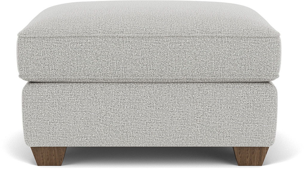 Carson - Fabric Ottoman, beige, view 3