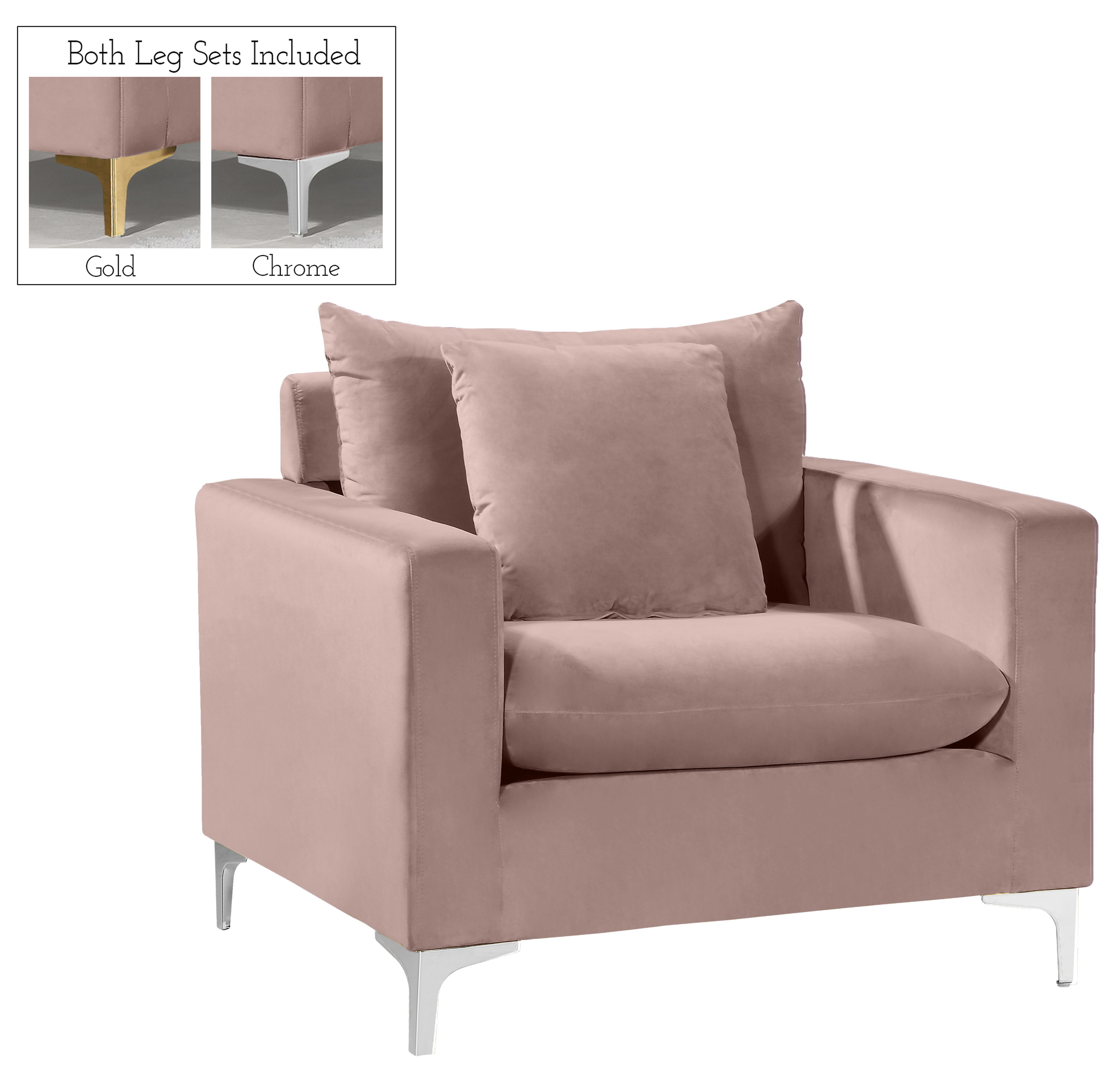 Naomi - Chair - Pink